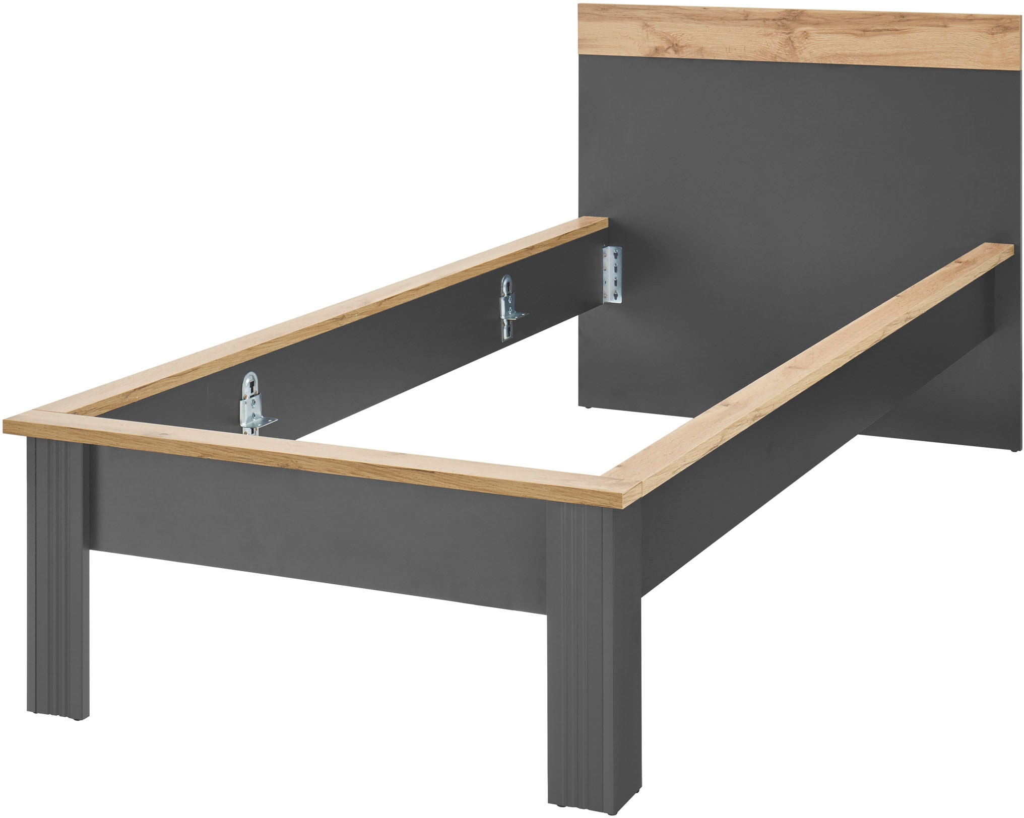 GOODproduct Schlafzimmer-Set »Westminster« beinhaltet 1 Bett, Kleiderschrank 3-türig und 1 Wandpaneel