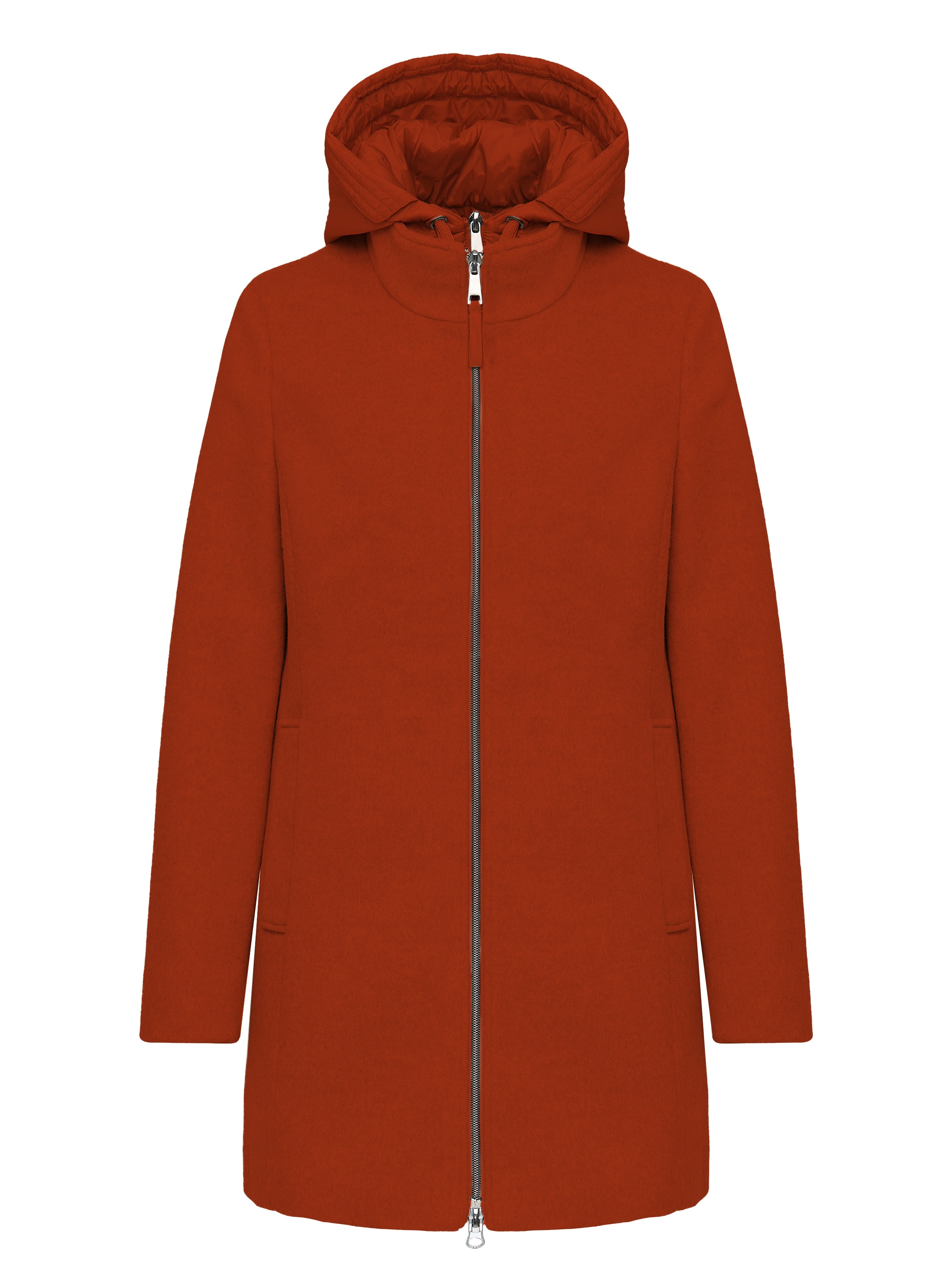 MANISA Veste en laine mit Kapuze mit herausnehmbarer Kapuze