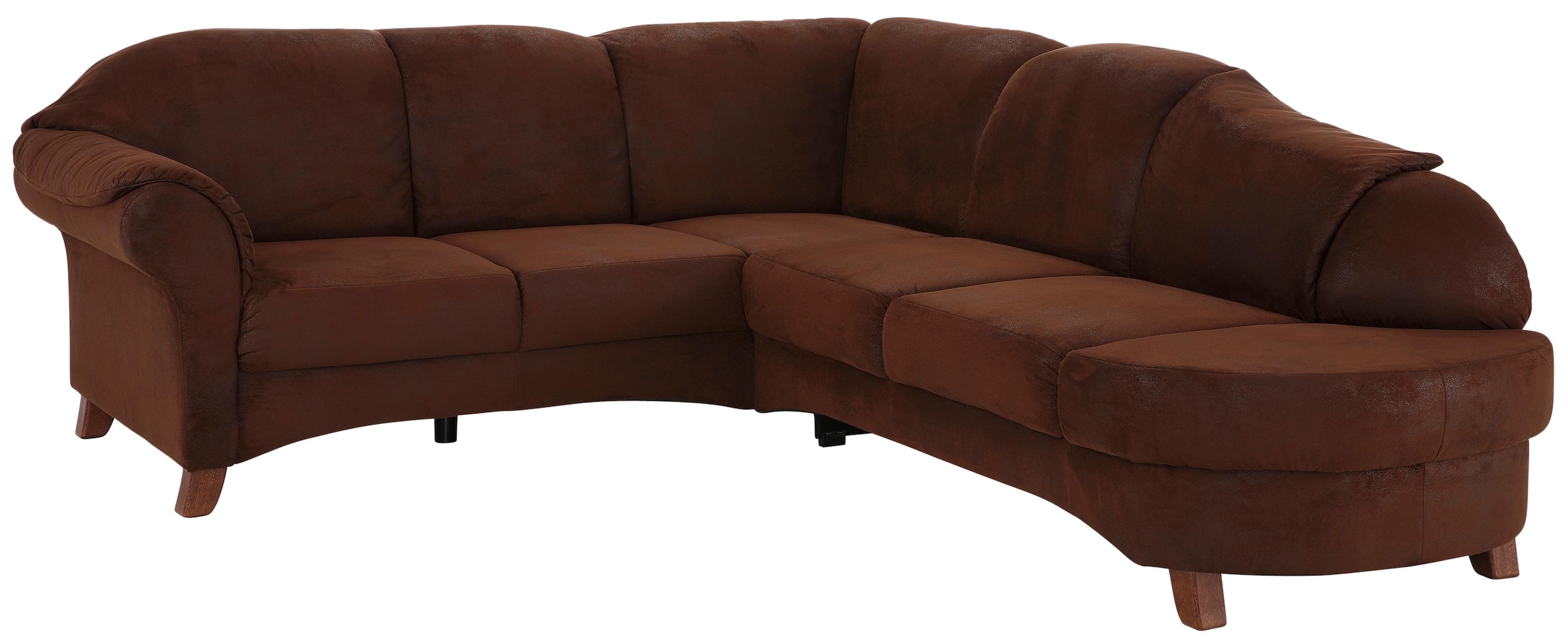 Home affaire Canapé d'angle »Mayfair L-Form« mit Federkern