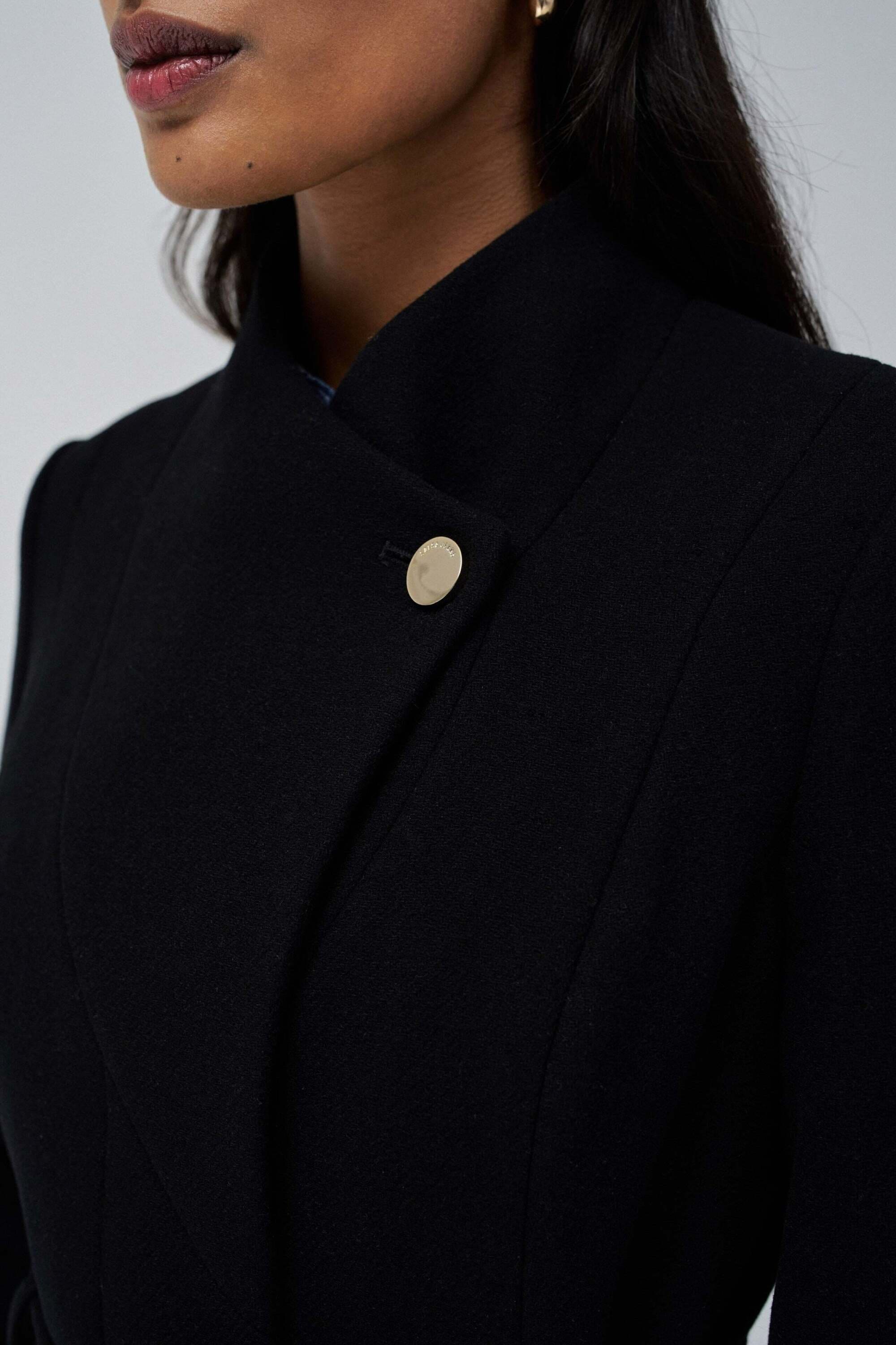 Salsa Veste en laine »Salsa Jeans Wollmantel Long Wool Peacoat With Belt«