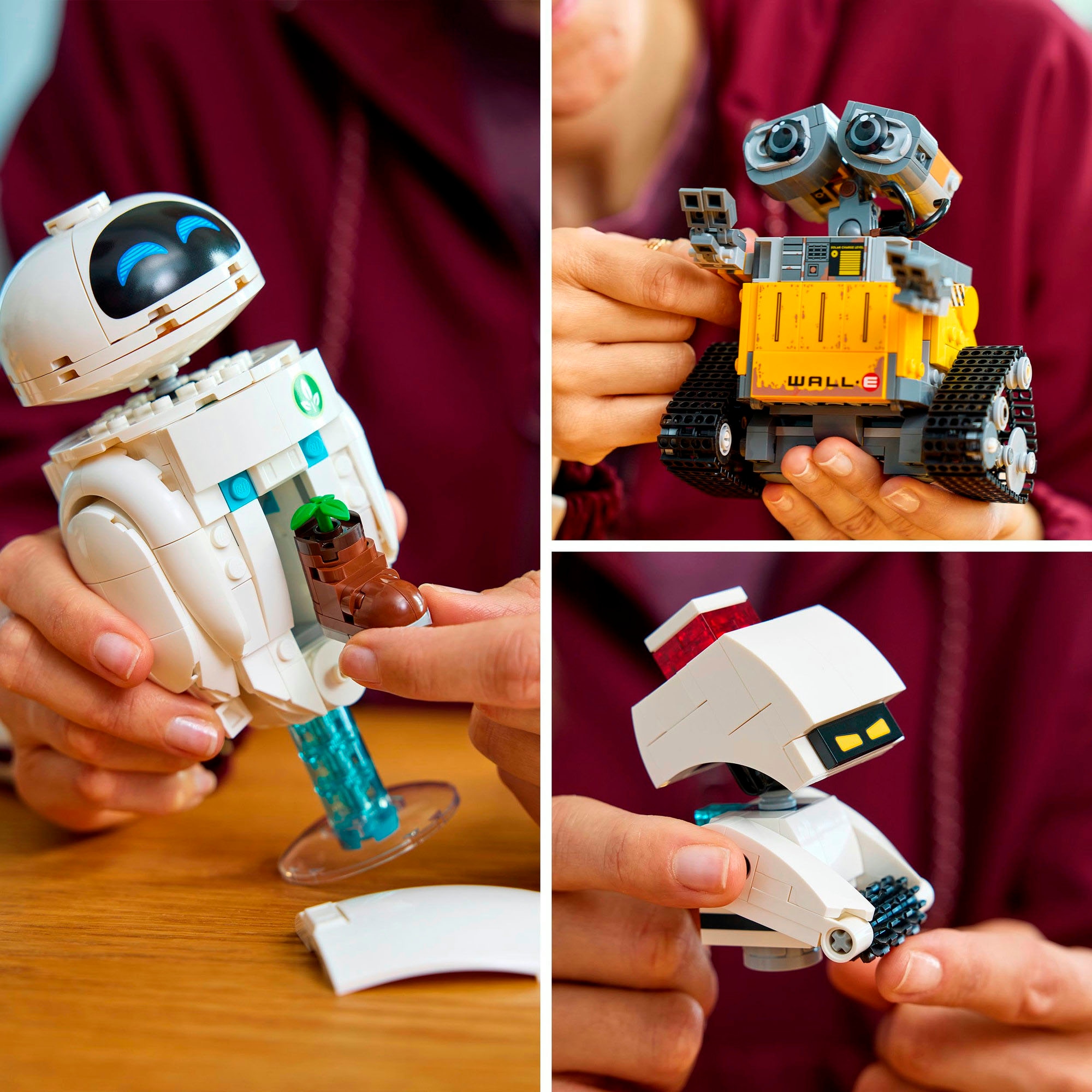 LEGO® Pions de construction »WALL-E und EVE (43279), LEGO Disney Pixar« Made in Europe