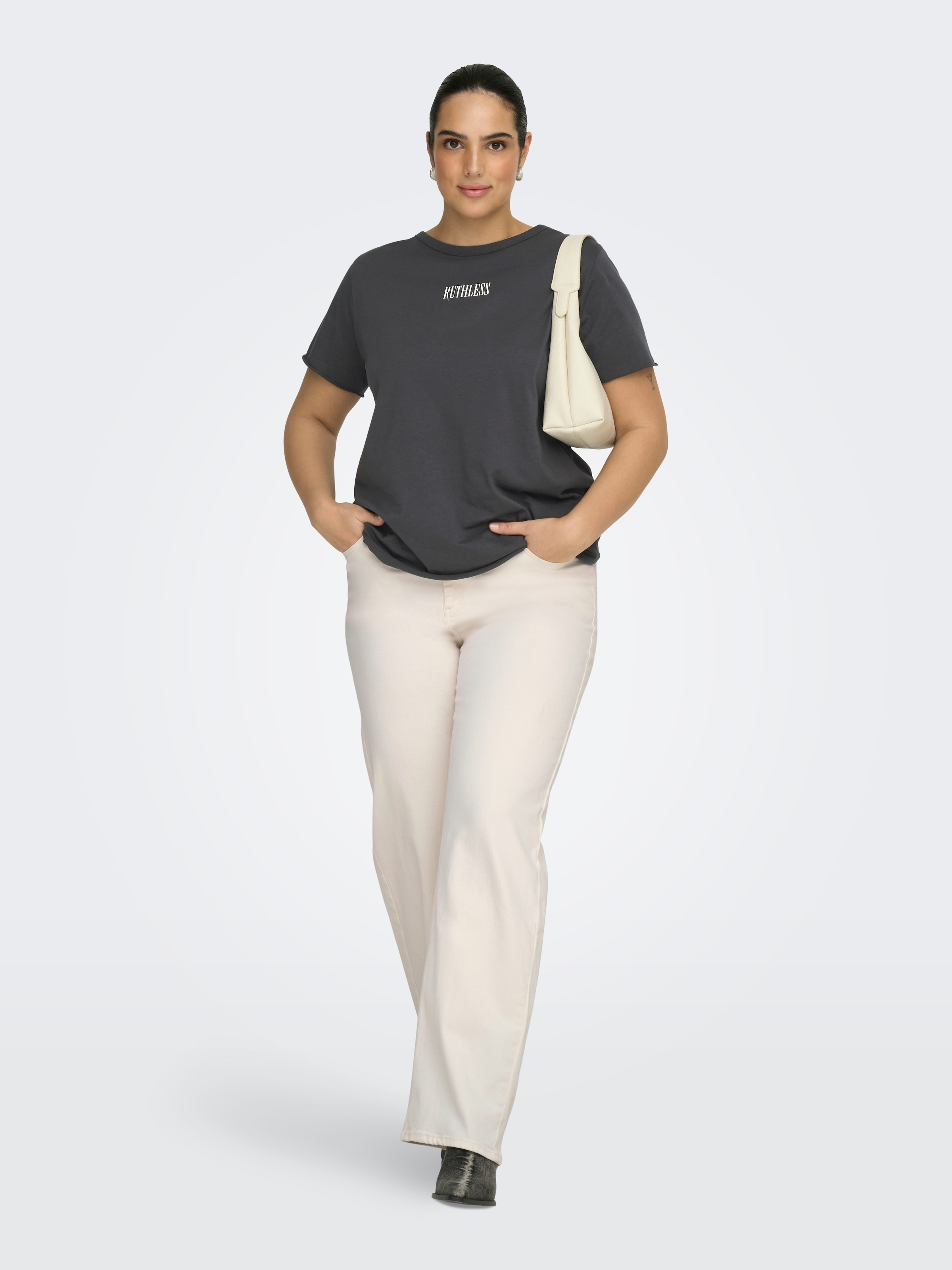 ONLY CARMAKOMA Jeans skinny »CARWILLY HW WIDE DNM DOT019 NOOS«