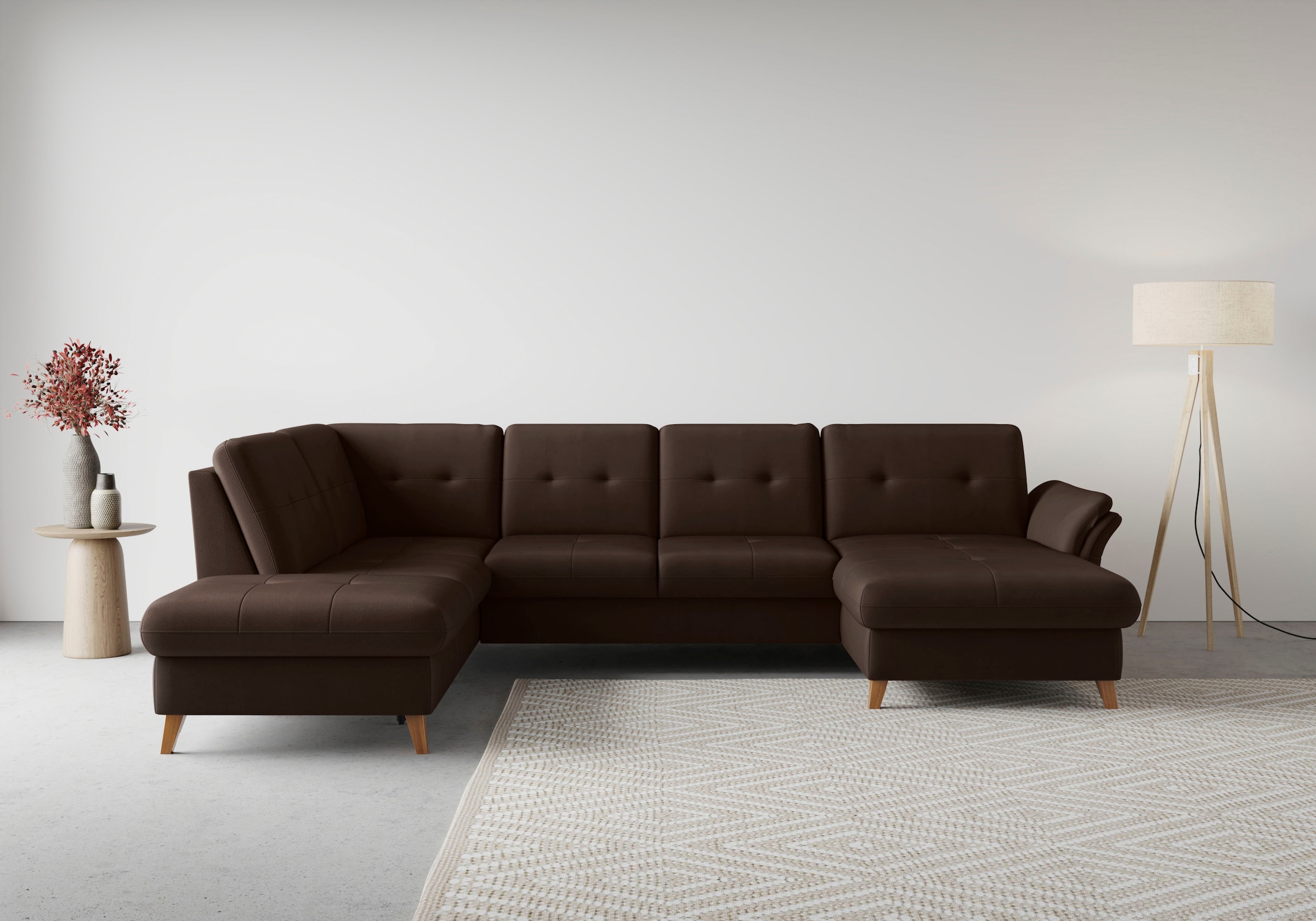sit&more Paysage de salon »Göteborg« inkl. Sitztiefenverstellung, wahlweise mit Bettfunktion & Bettkasten