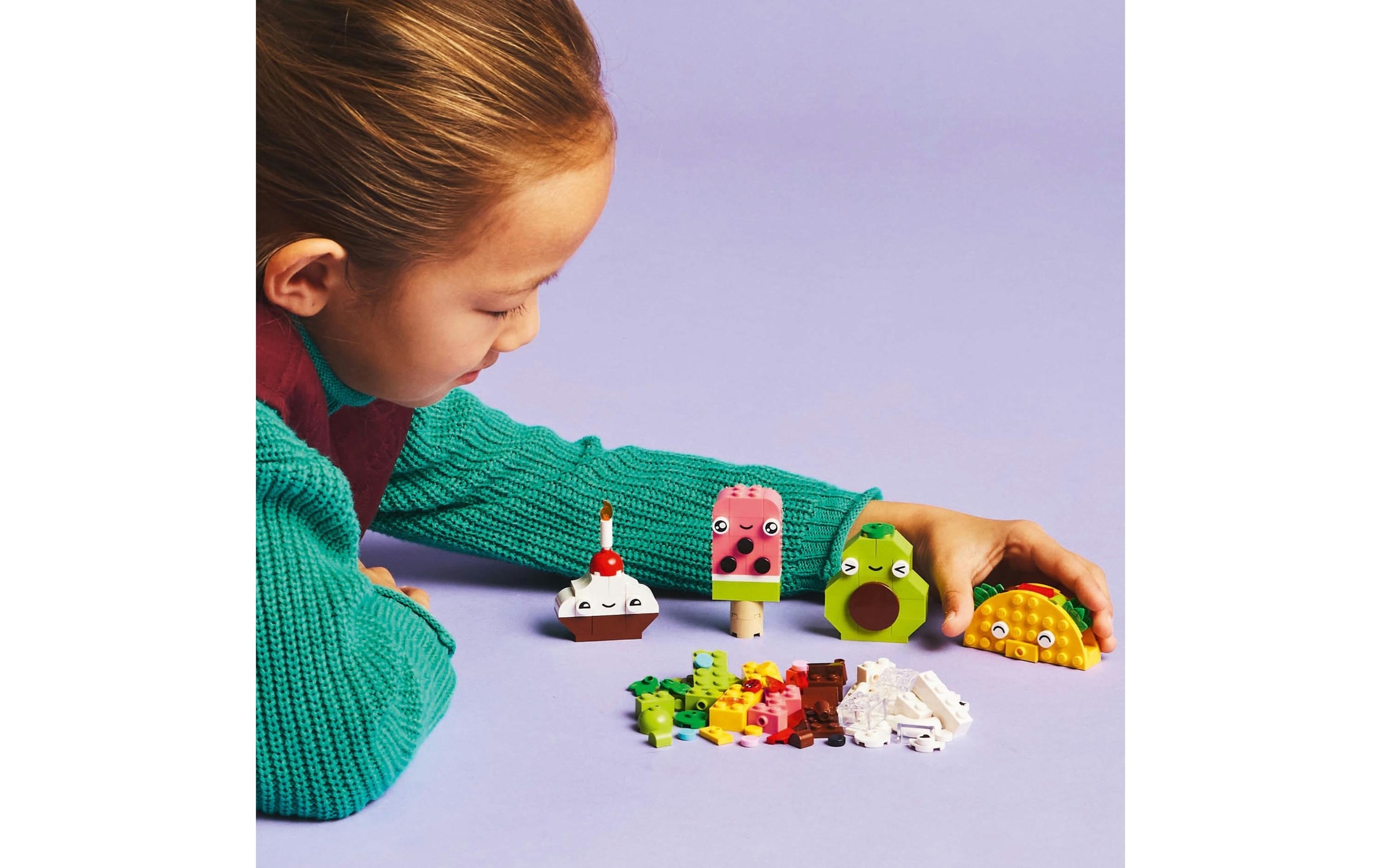 LEGO® Briques de jeu »Classic Kreativer Snack Bauspass 11039«