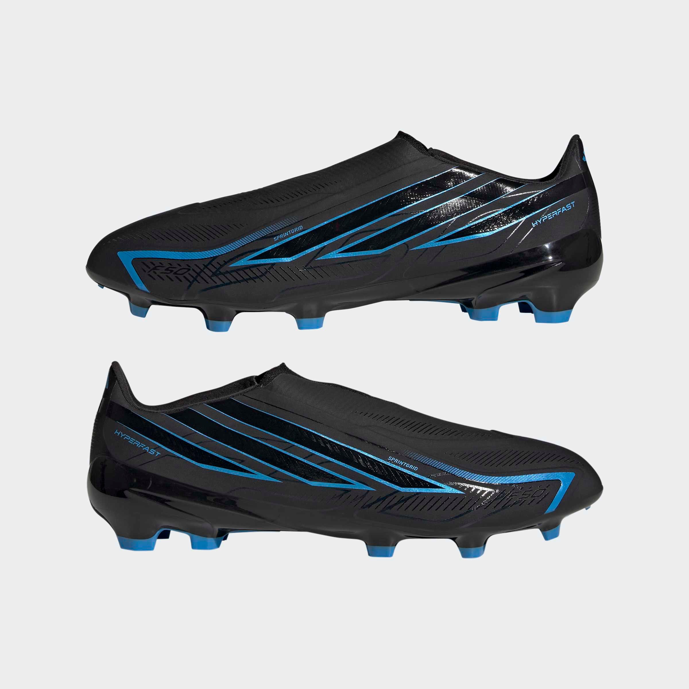 adidas Performance Fussballschuh »F50 HYPERFAST LEAGUE , FESTE BÖDEN, SCHNÜRLOS«  Aussensohle für Rasen und feste Böden