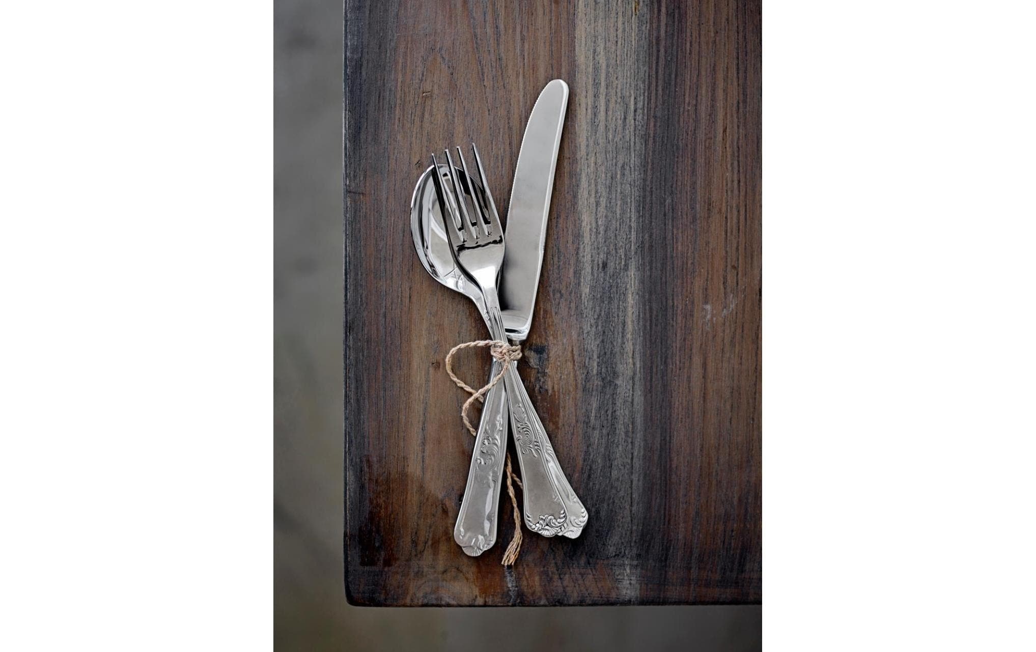 Bloomingville Set de couverts »Tilly, Edelstahl, 16-teilig« Elegantes 16-teiliges Besteckset aus Edelstahl