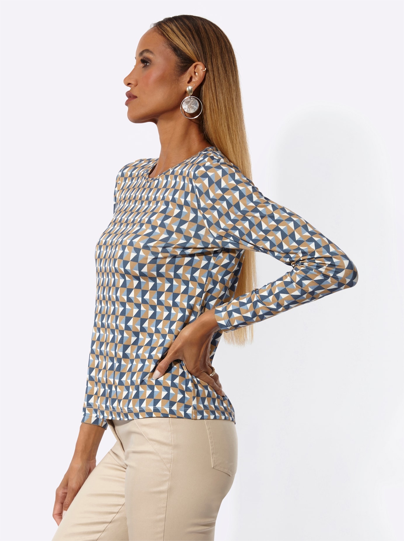 creation L Print-Shirt »Druck-Shirt« 1