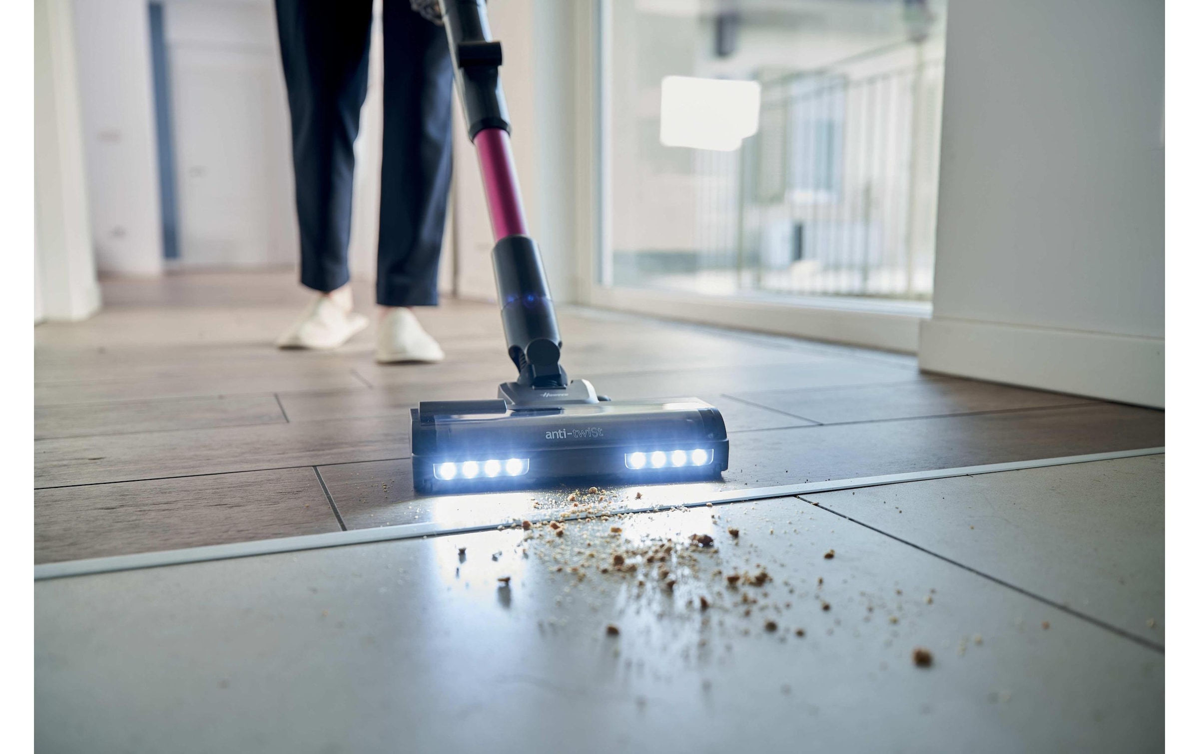 Hoover Akku-Hand-und Stielstaubsauger »HF210HXP 11« Beutelloser Akku-Stabstaubsauger mit EPA-Filter