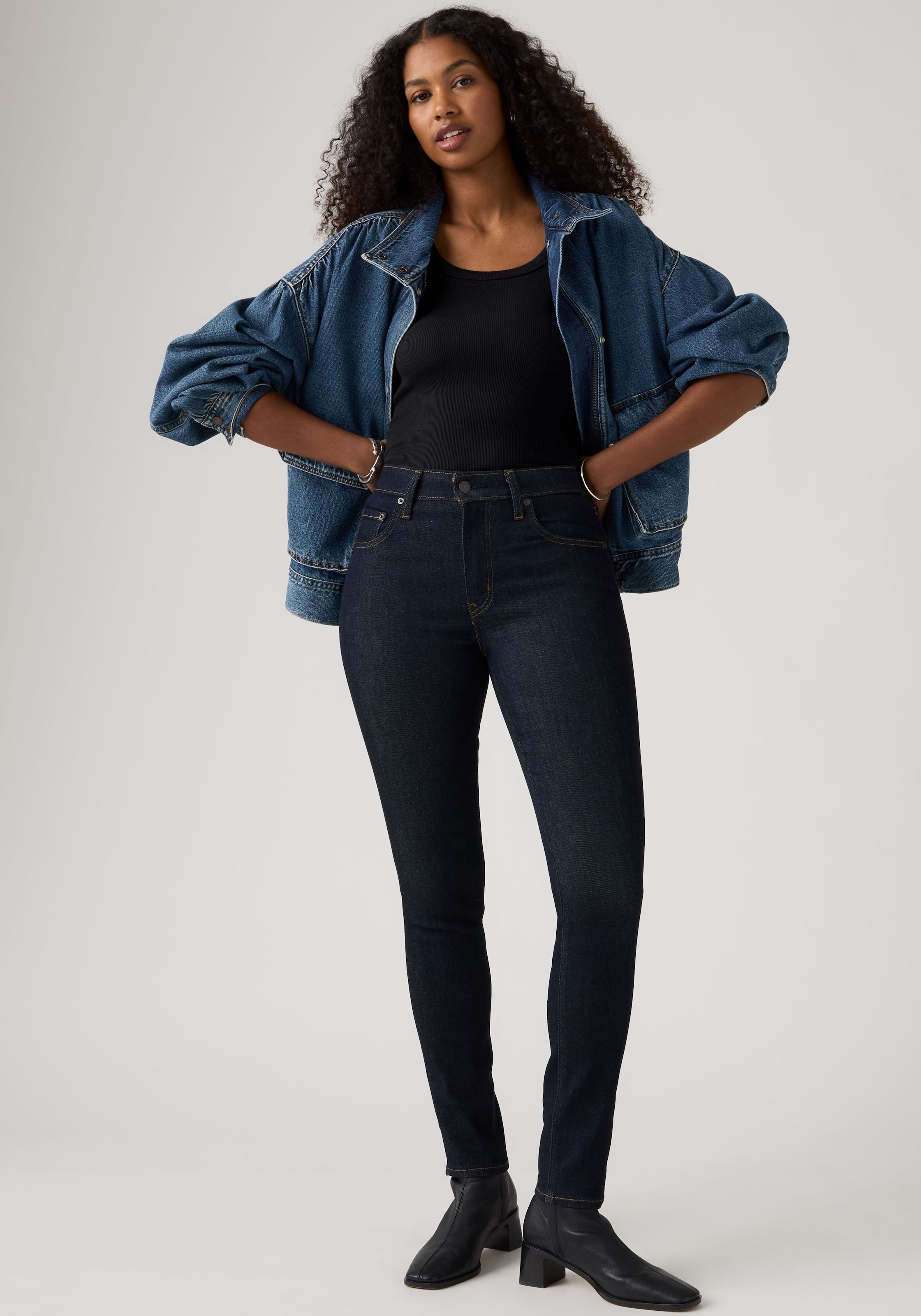 Profile Jeans skinny avec taille haute
