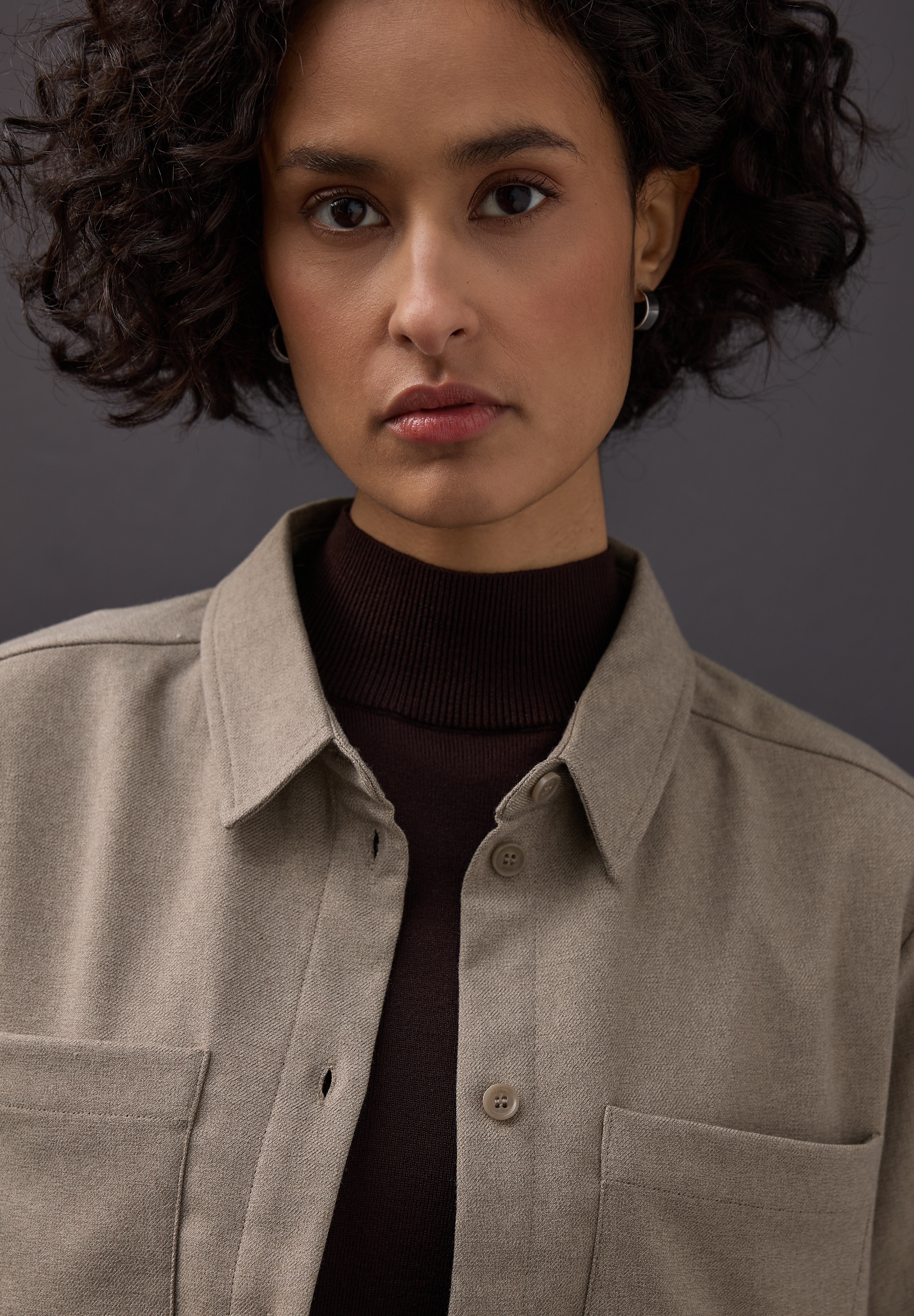 STREET ONE Blouse chemise mit Taschen