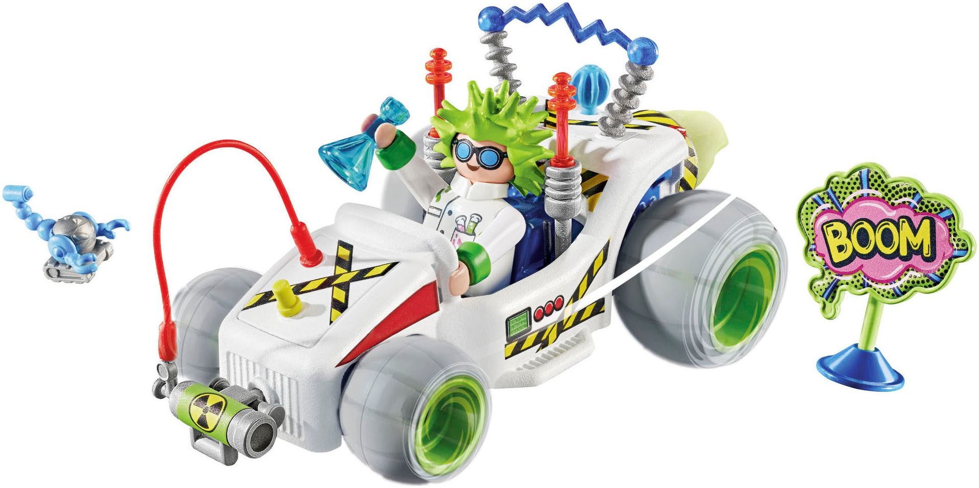 Playmobil® Konstruktions-Spielset »Rasender Professor (71633), Funstars« Made in Europe