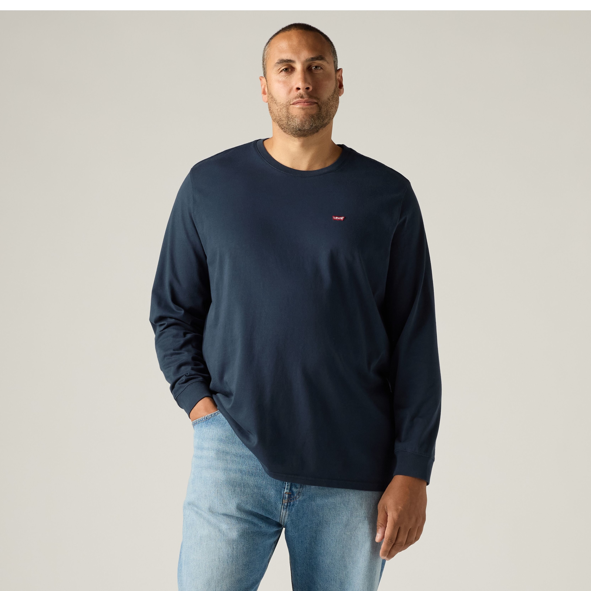 Levi's® Plus T-shirt à manches longues »LSE_BIG LS ORIGINAL HM TEE«