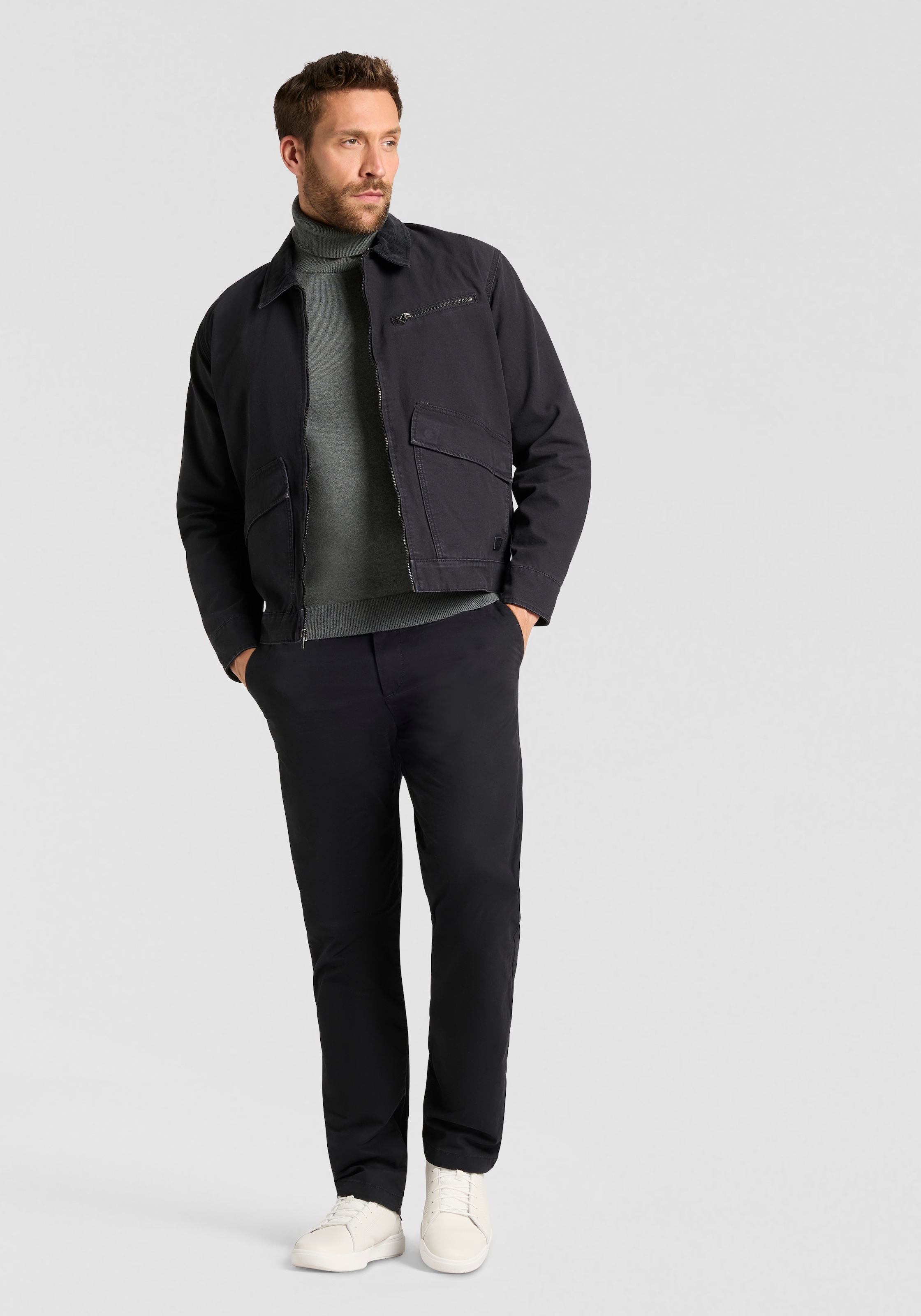 Timberland Kurzjacke »Strafford Washed Canvas Jacket« 1 Stk. tlg. in grossen Grössen