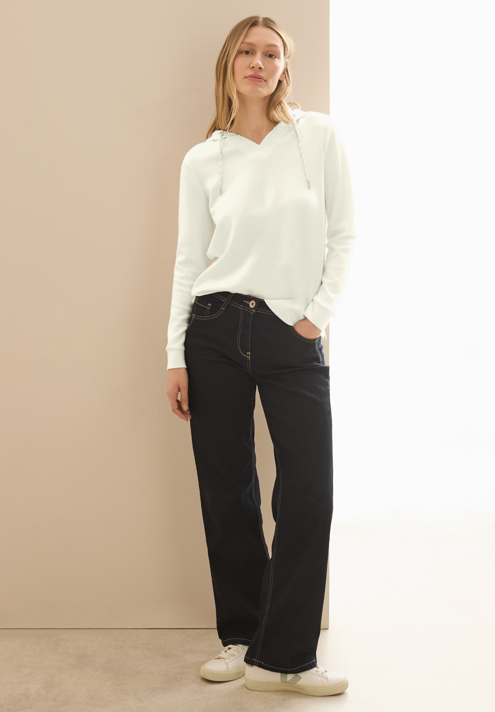 Cecil T-shirt à manches longues mit Kapuze