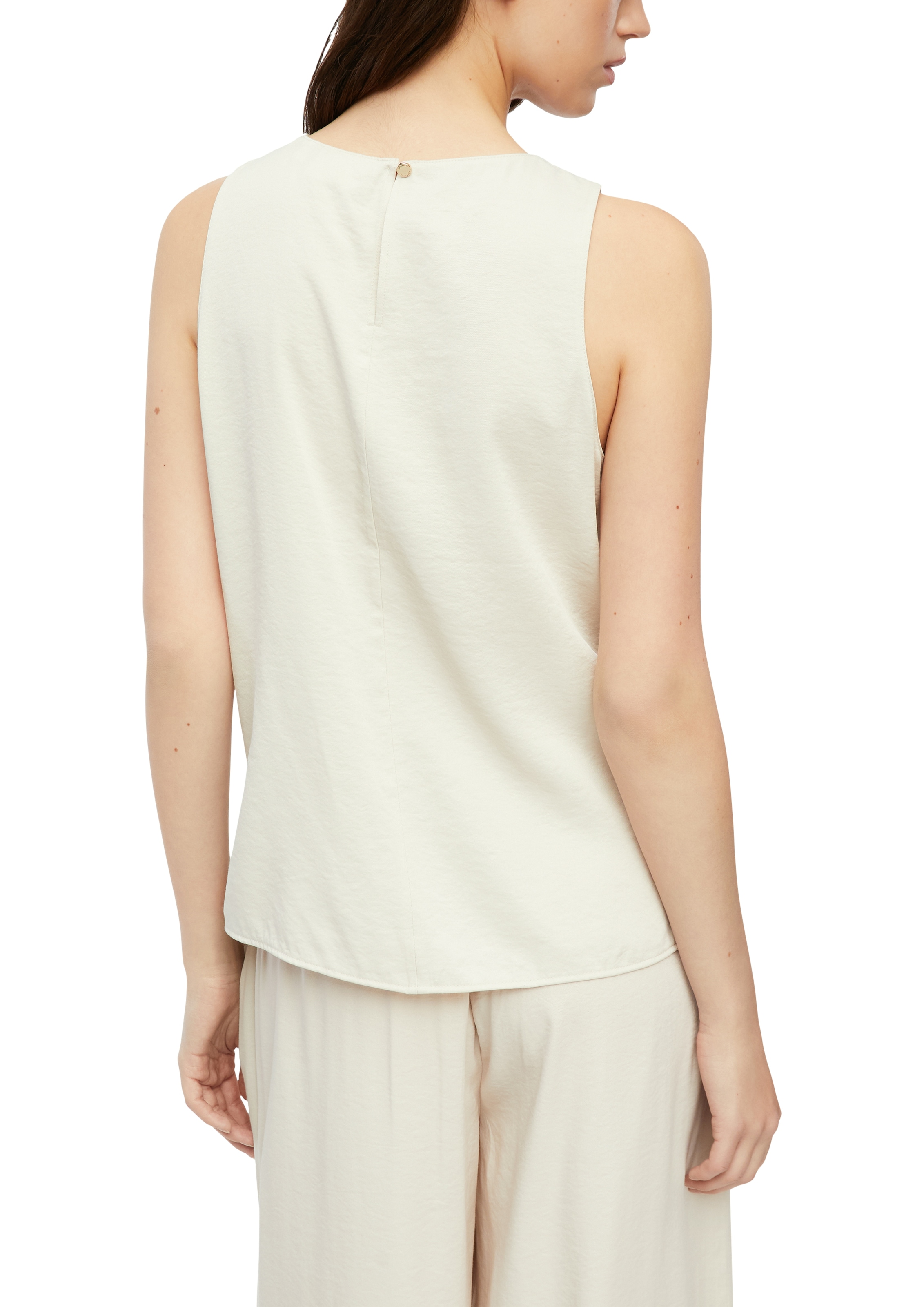 Comma Shirtbluse ohne Ärmel