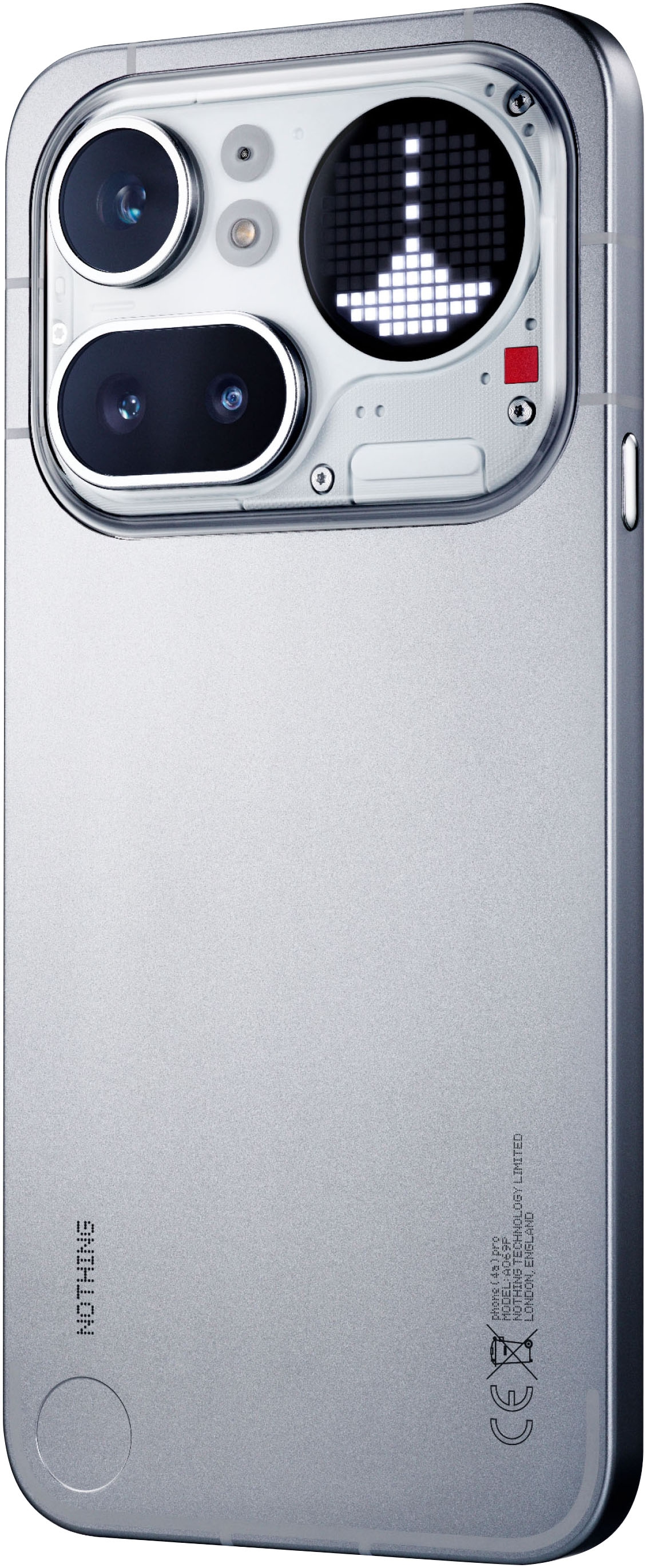 NOTHING Smartphone »Phone (4a) Pro« silber