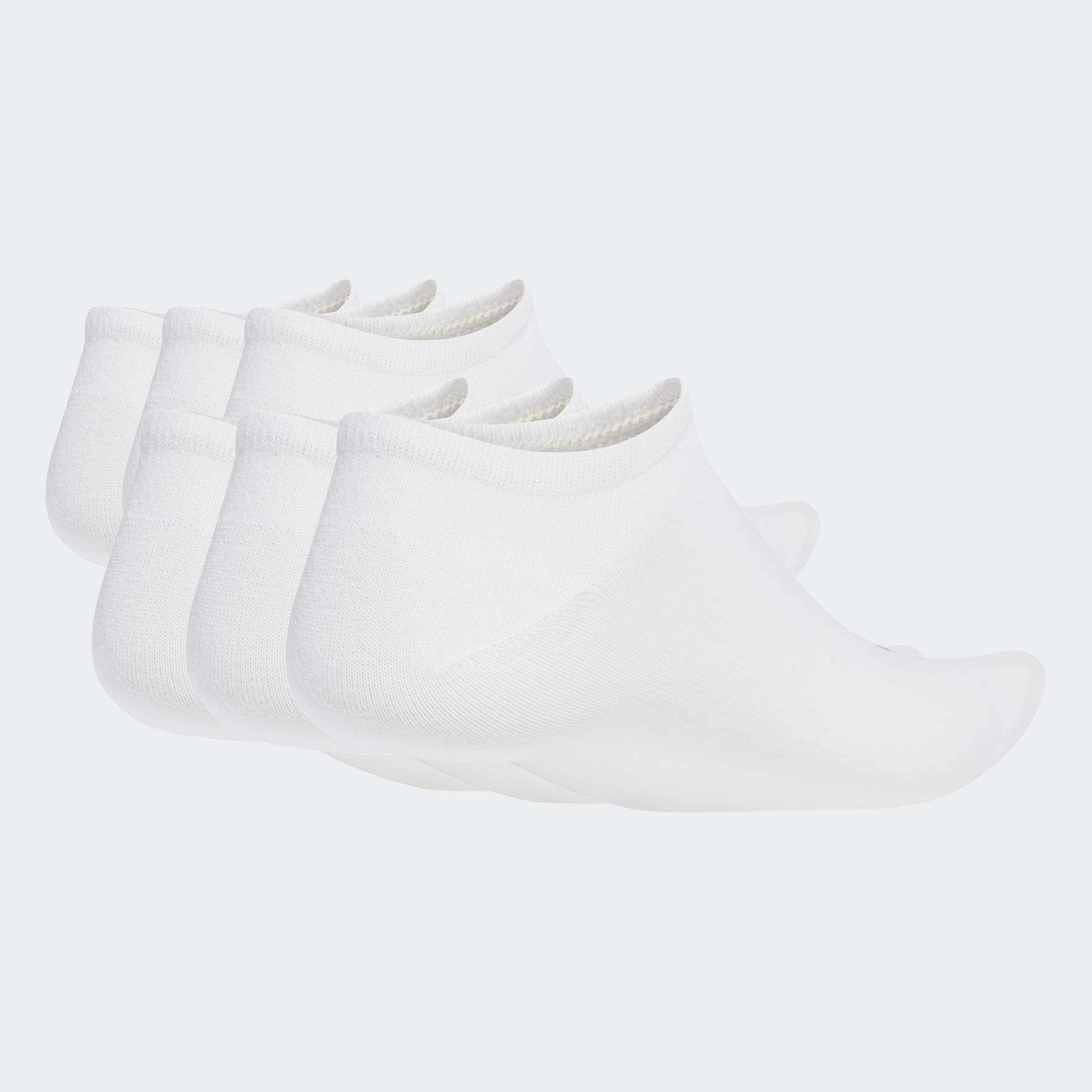 adidas Originals Chaussettes de sport »LINER SOCKS 6P« 6 Couple tlg. für sportliche Aktivitäten, extrakurzer Schnitt, niedrig geschnitten