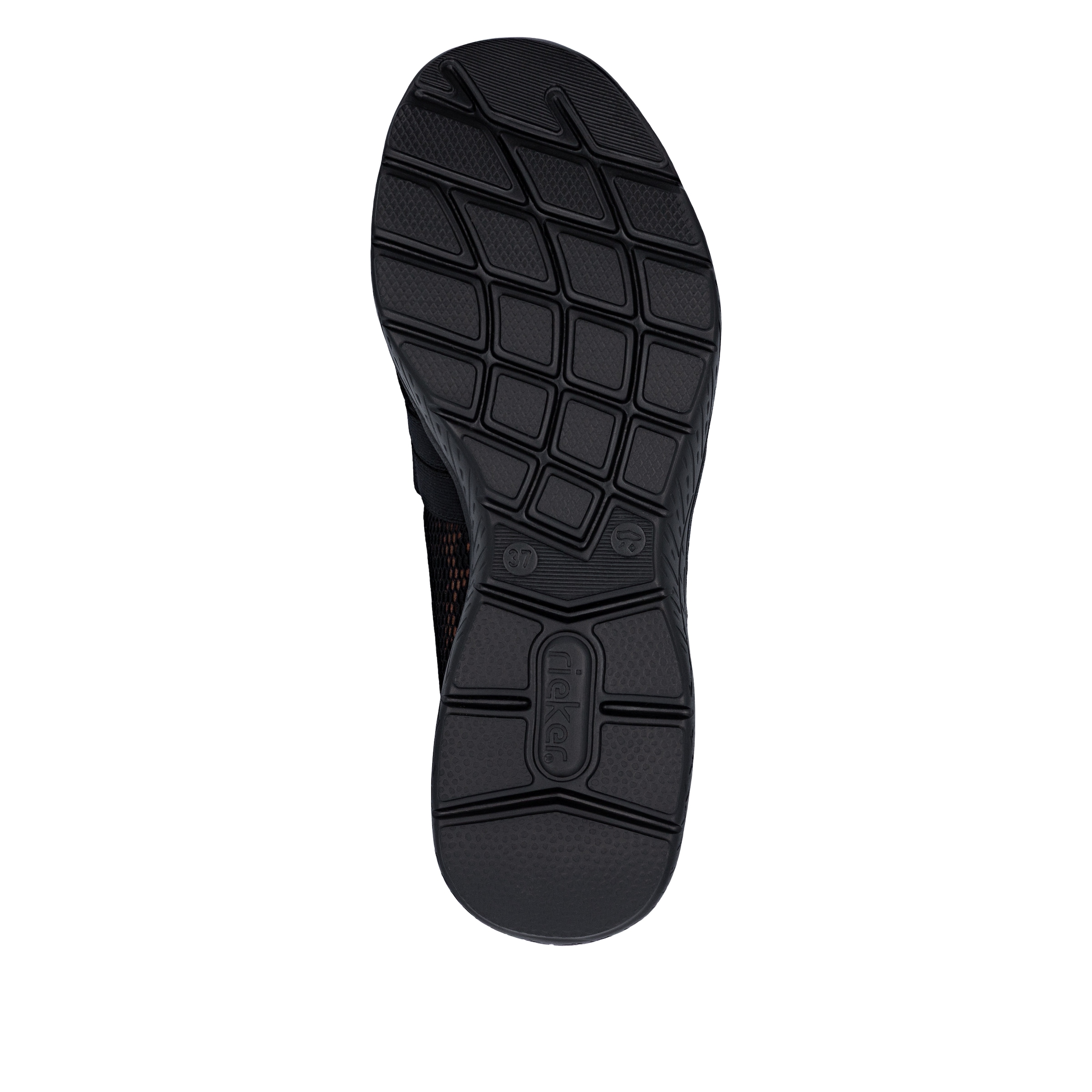 Rieker Ballerina  Slipper, Schlupfschuh mit Stretchbänder