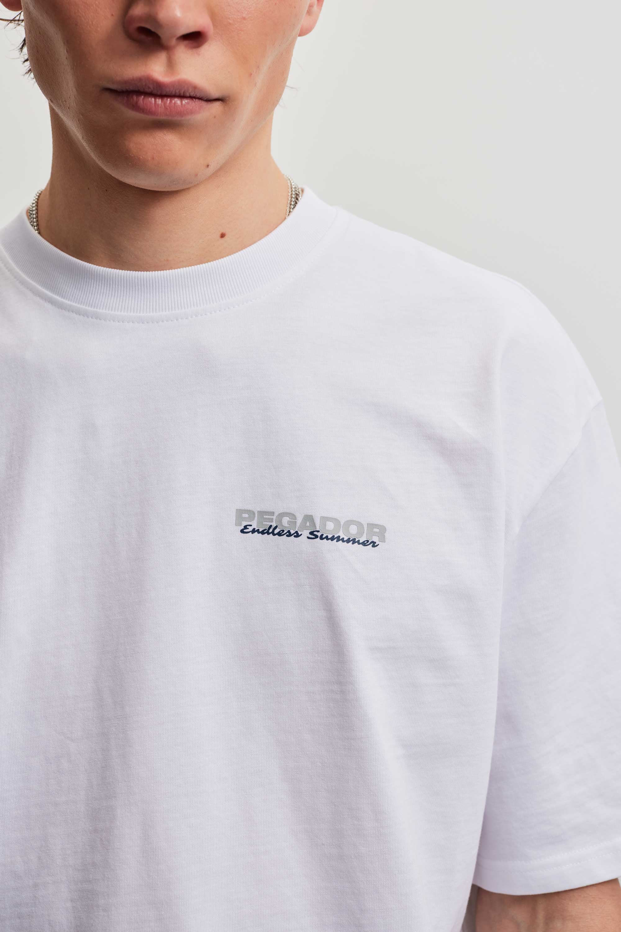 PEGADOR Shirt à col rond »TORRES OVERSIZED TEE«