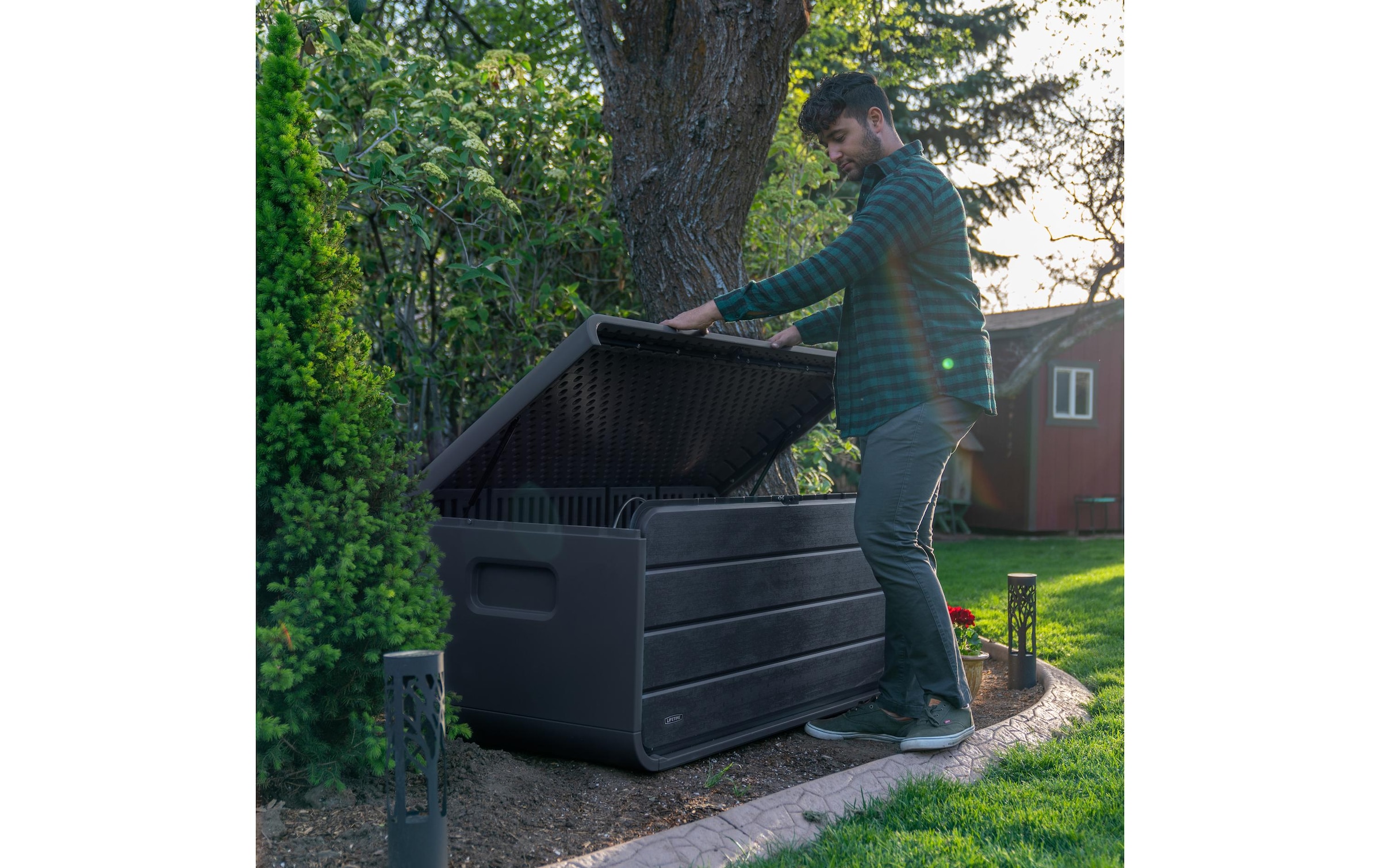 Lifetime Boîte de jardin »Space L« 515 litres, LxHxP : 147x72x64 cm