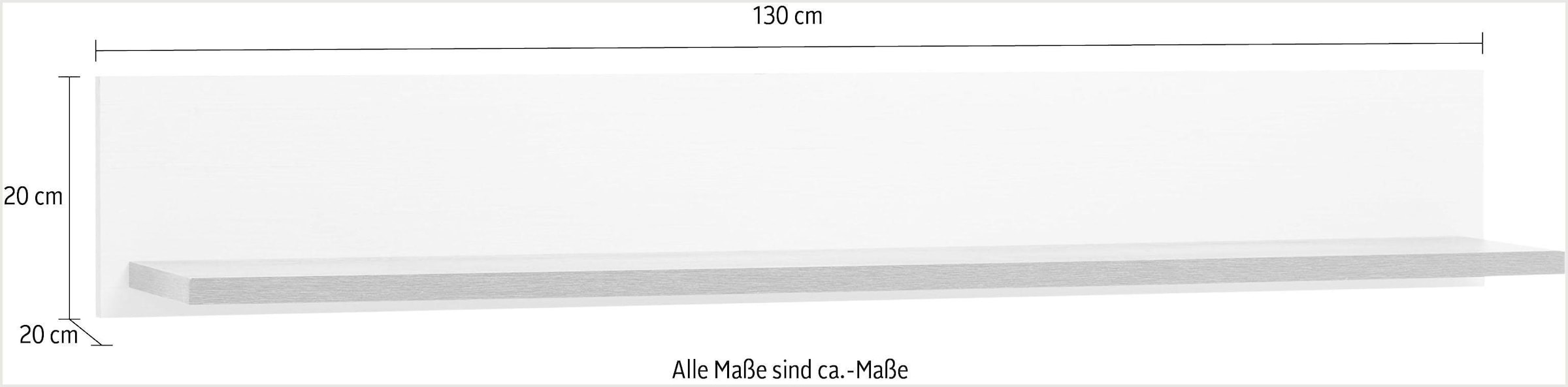 Home affaire Étagère murale »Beauvais« Breite ca. 130 cm
