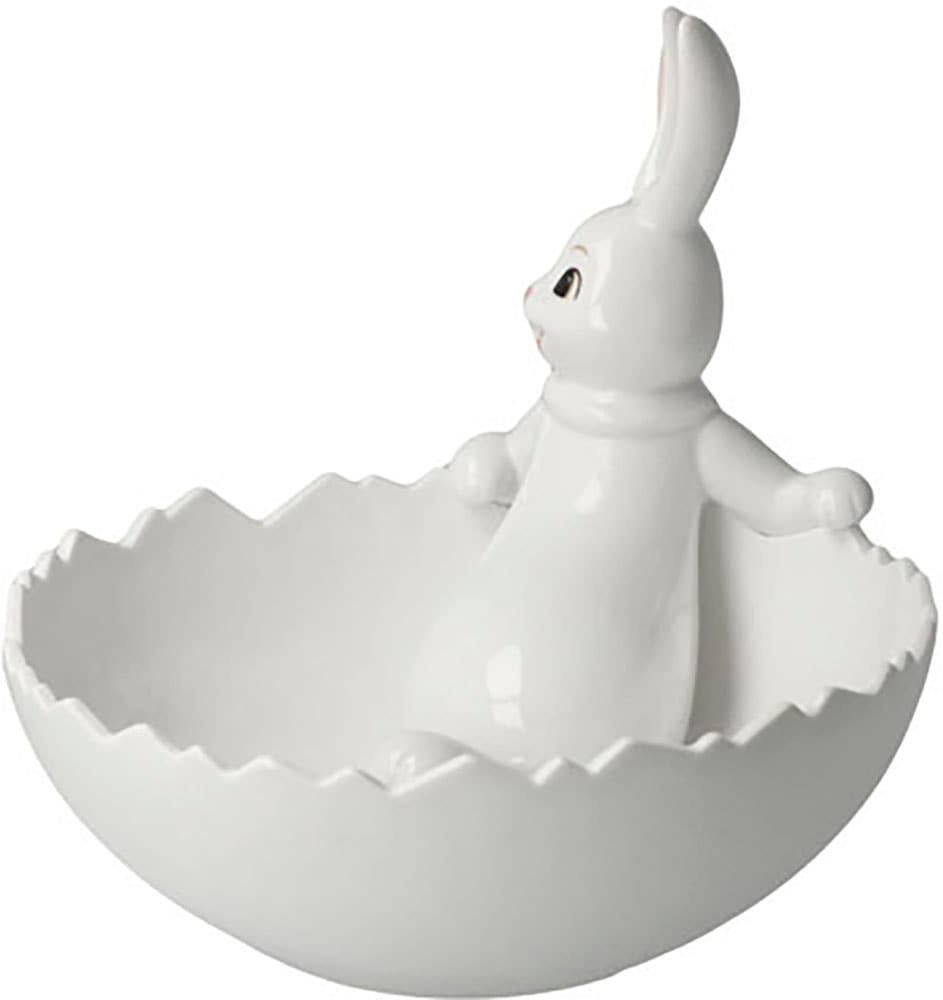 Goebel Osterhase »Figur Hase mit Schale Snow White - Sweets for my Sweet« Osterfigur, Dekofigur, Ostern, Osterdekoration