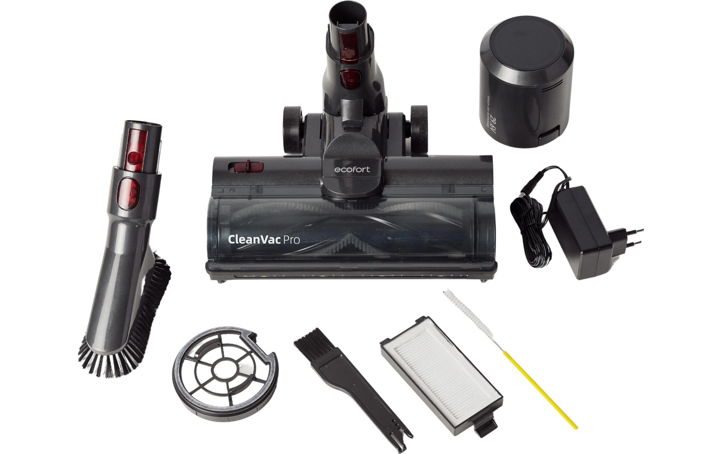   Aspirateur à main et à manche sans fil »Ecofort ecoQ CleanVac Pro«