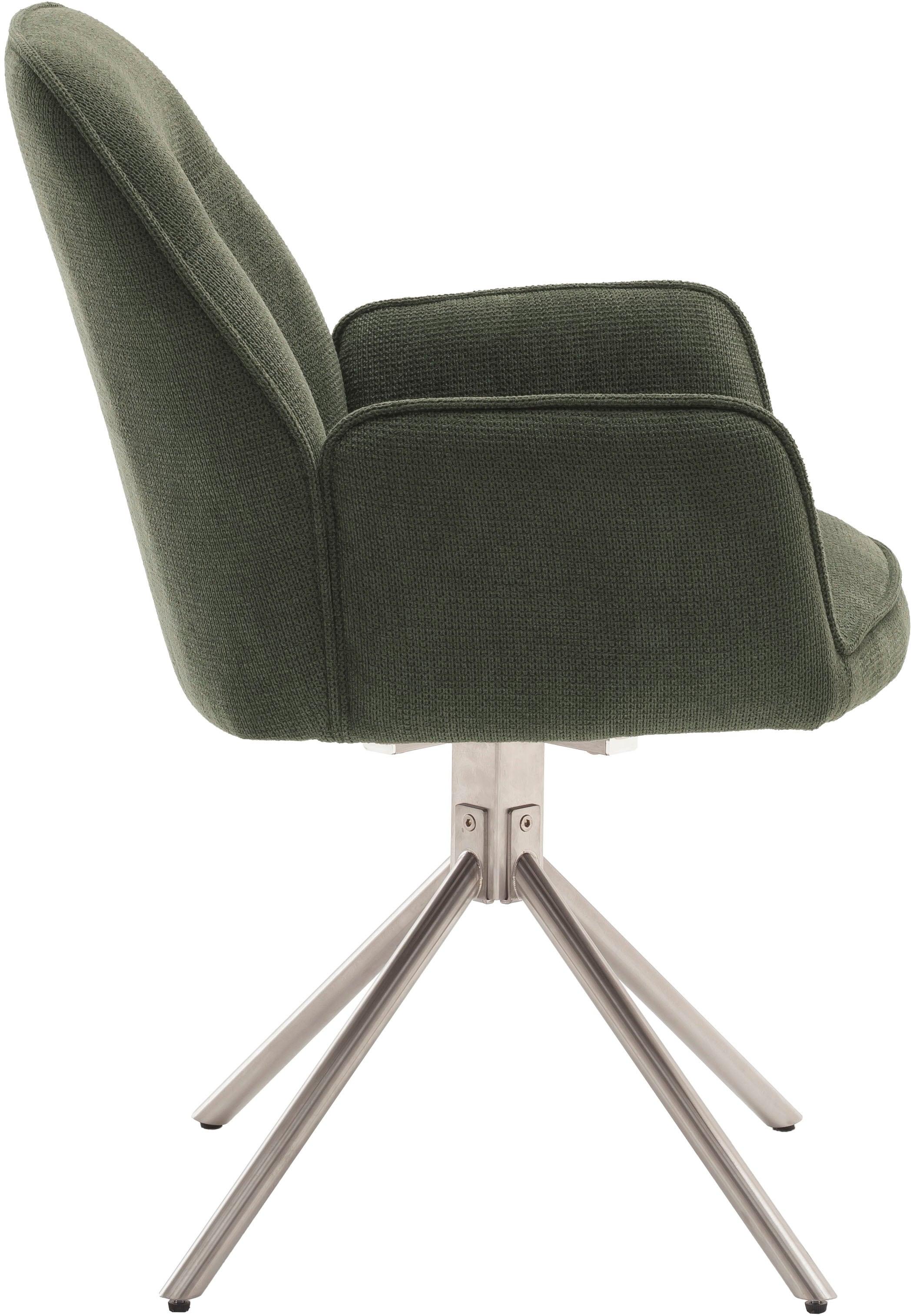 MCA furniture Chaise à 4 pieds (Set) 2 cuis180° drehbar