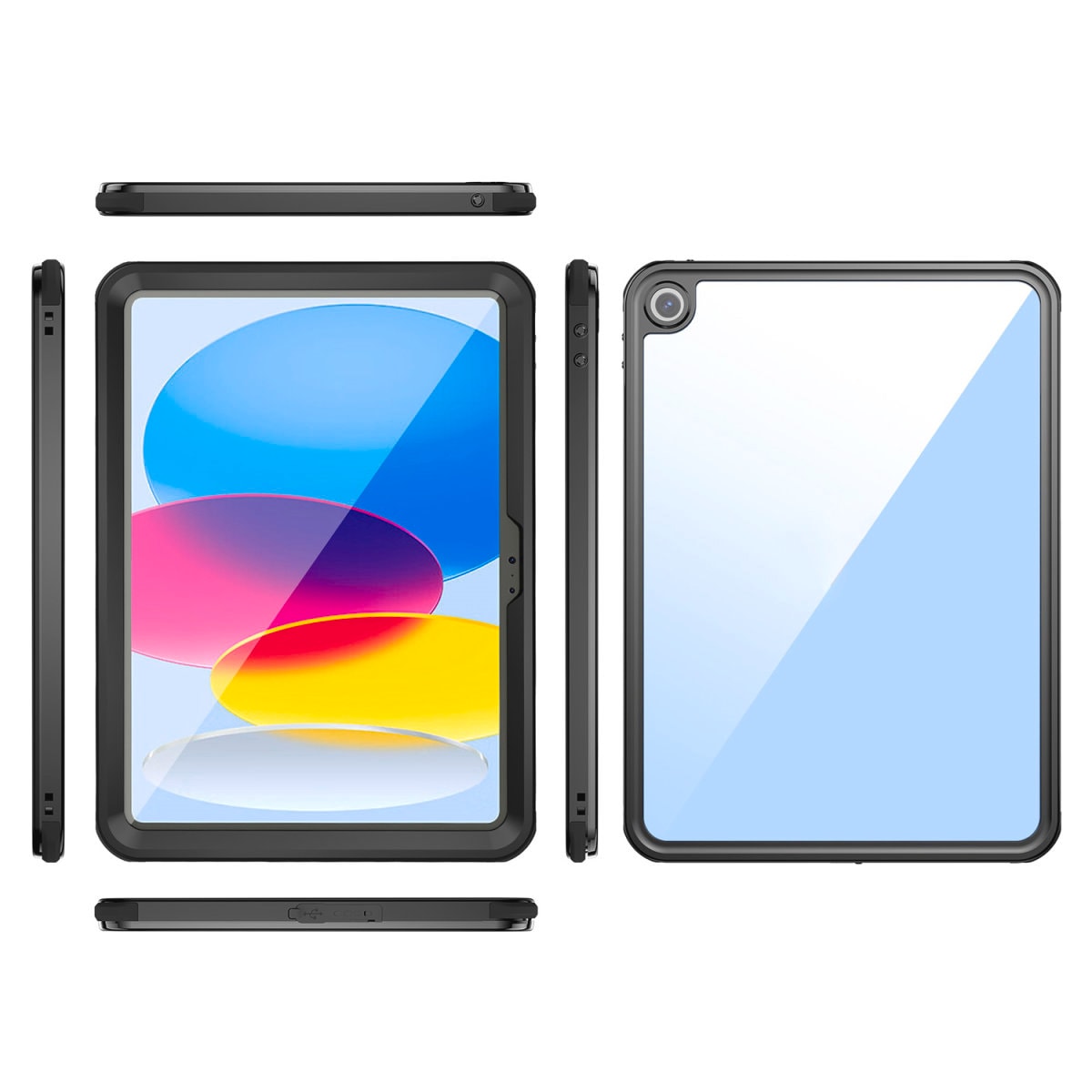 4smarts Tablet-Hülle »Active Pro Rugged Case Stark für Apple iPad (10.Gen)« Backcover, Schutzhülle, Tabletschutzhülle, Case, Schutzcase, stossfest