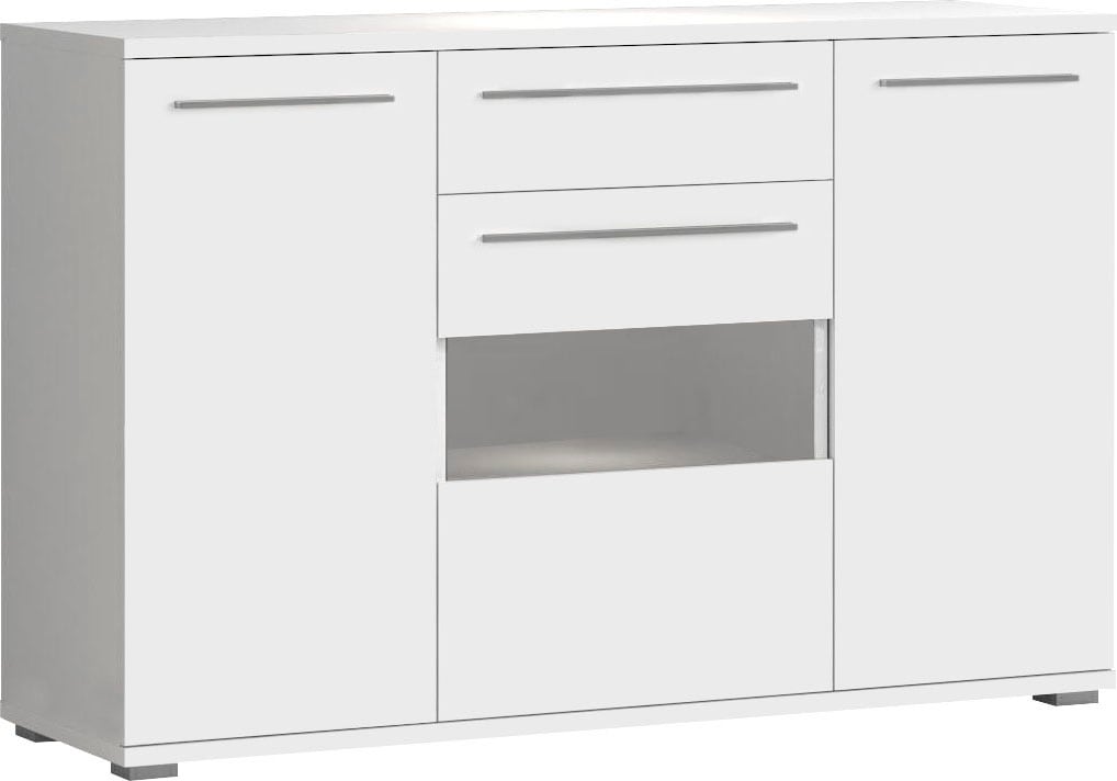 PLACES OF STYLE Kommode »Piano« (H/B/T): 97,4/150/45,2cm,  UV lackiert, Soft-Close Funktion