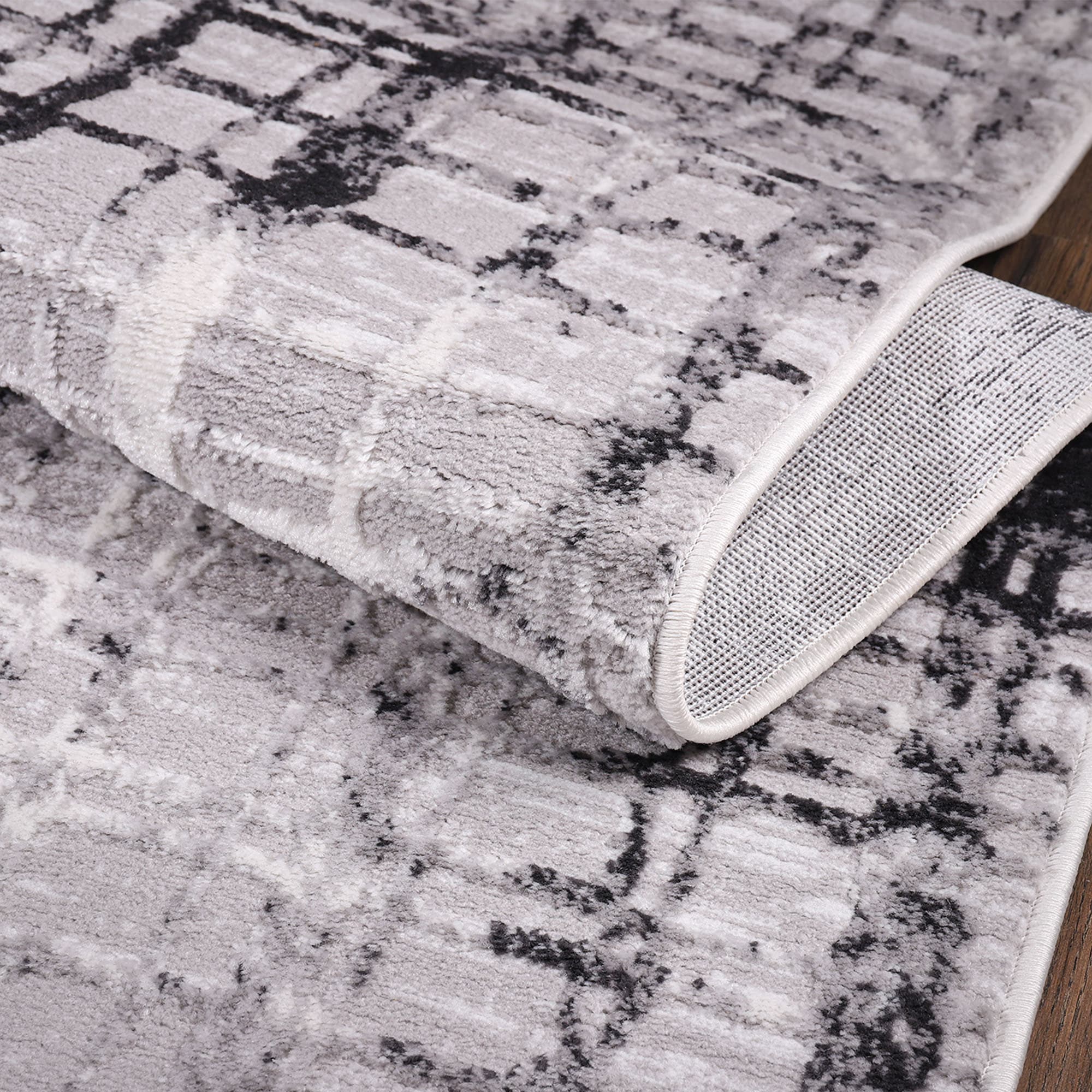 Sanat Teppich »Evra 7010« rechteckig 22 mm Höhe Kurzflorteppich mit Hoch Tief Struktur, auch als Läufer, Wohnzimmer