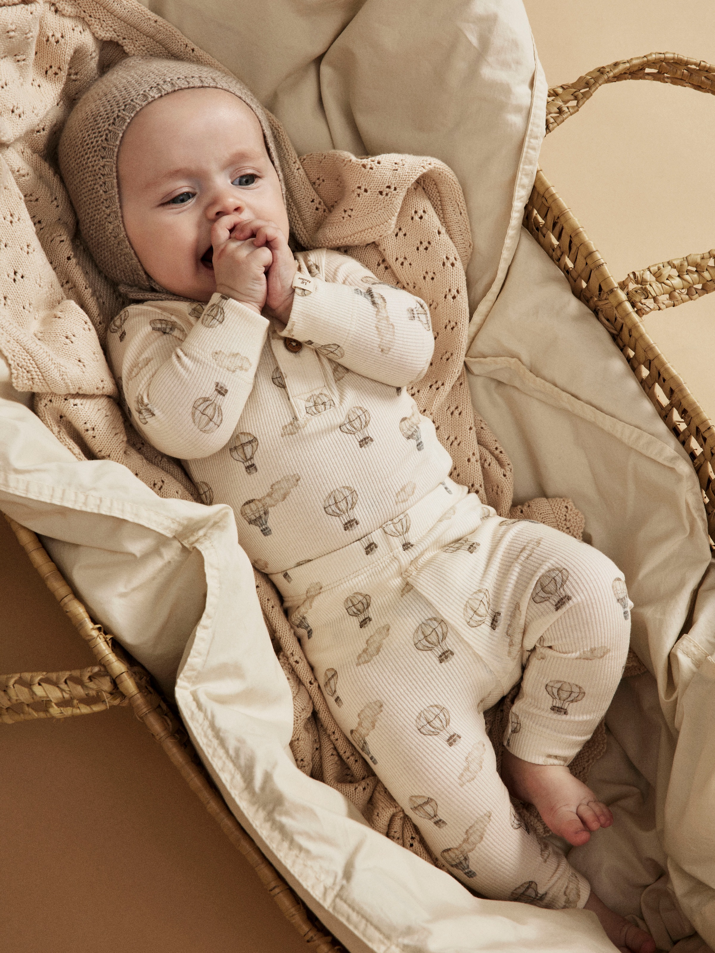 Lil' Atelier Leggings »NBNGAVO ELF SLIM LEGGING LIL NOOS«  weiche Jersey Rippqualität