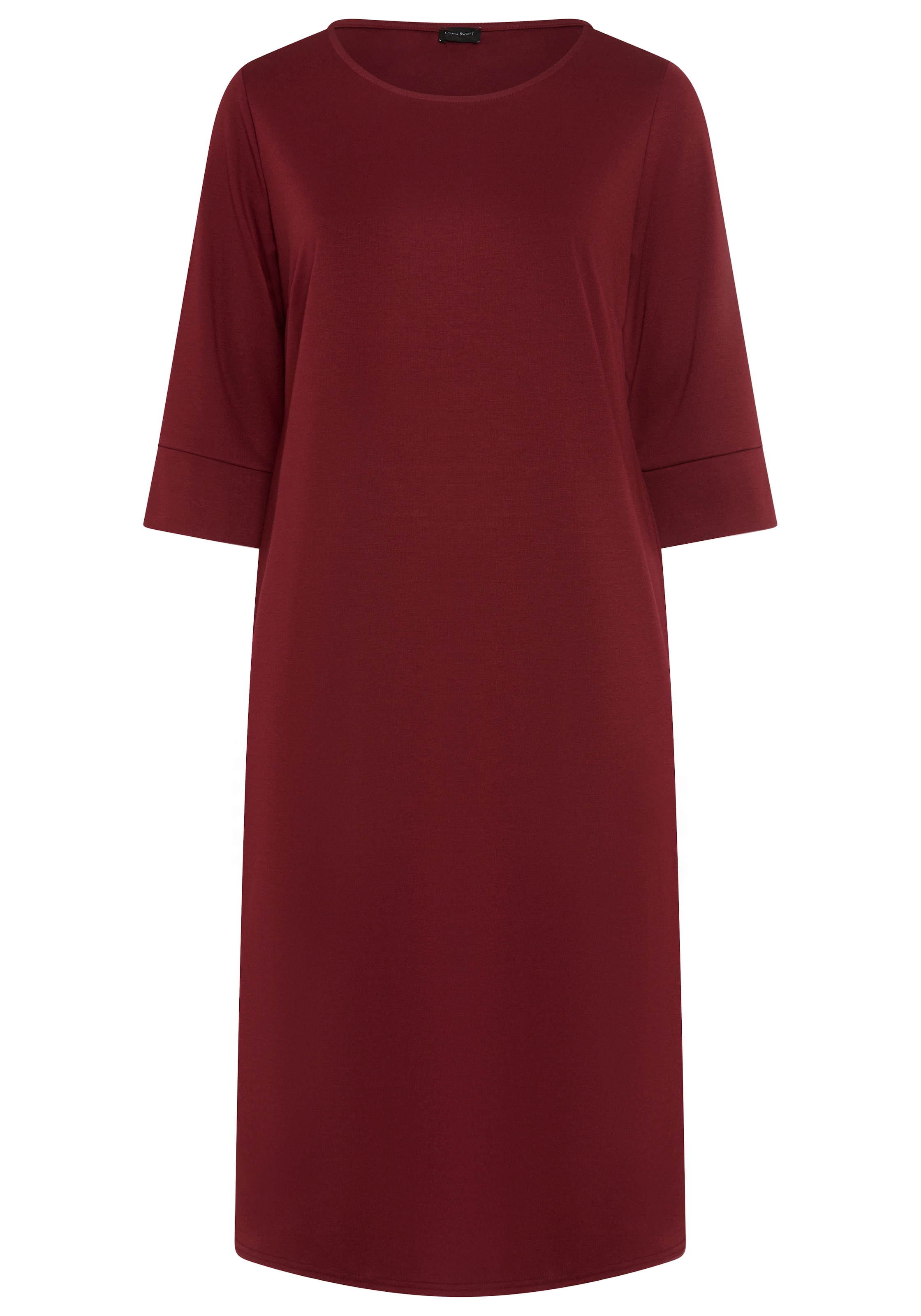 Laura Scott CURVE Midikleid »Grosse Grössen« Midikleid in wadenlanger Schnittform, figurumspielende Passform