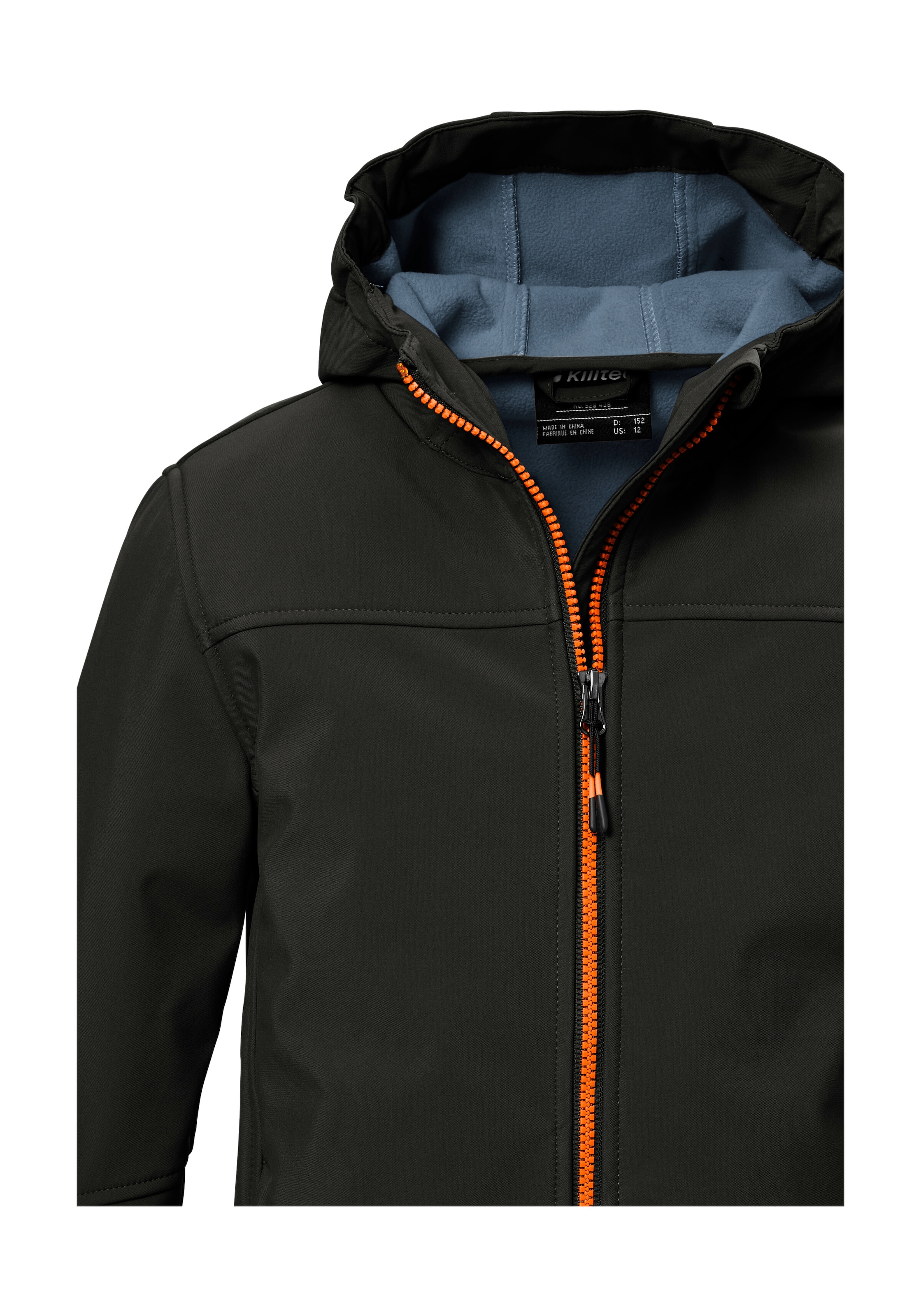 Killtec Veste softshell »KOW 366 BYS SFTSHLL JCKT« Wasserabweisende Softshelljacke mit Fleece, Kapuze und Reflektoren
