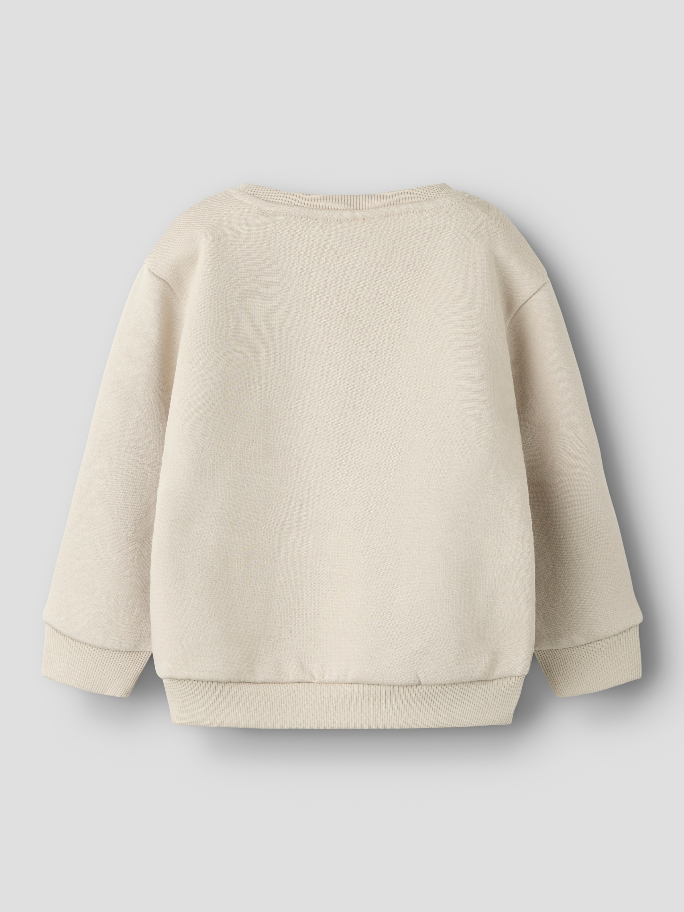 Name It Sweat-shirt »NMMLOCON LS NREG SWE BRU«, mélange coton, coupe régulière
