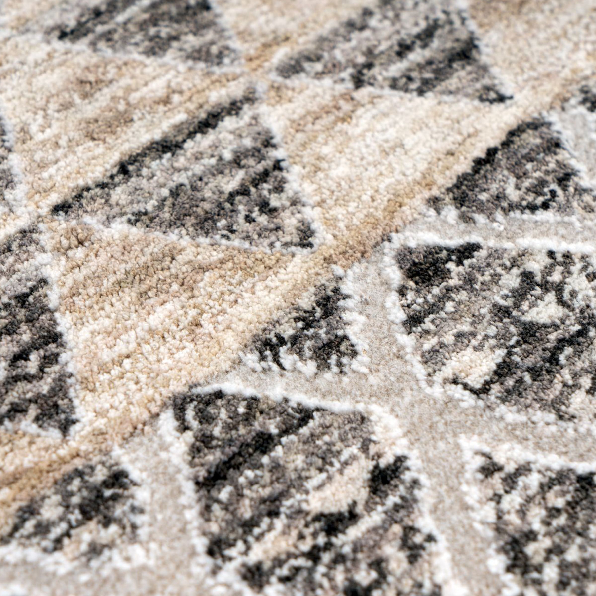 Kayoom Tapis »Amora 261« Rectangulaire 13 mm Höhe Kurzflor, Vintage, Hoch Tief Struktur, Wohnzimmer