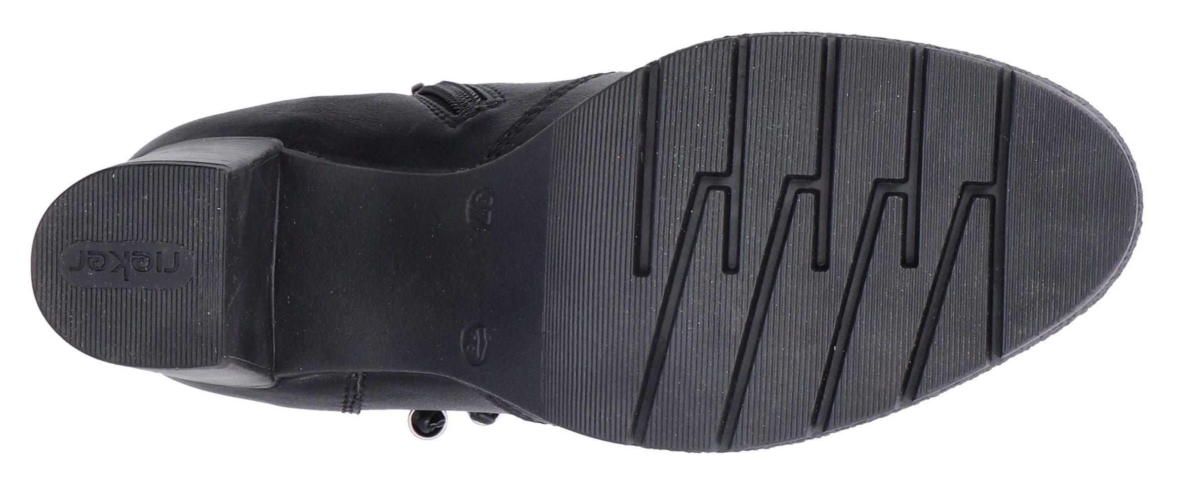 Rieker Bottines  Businessstiefelette, Blockabsatz, Boots in schmler Form