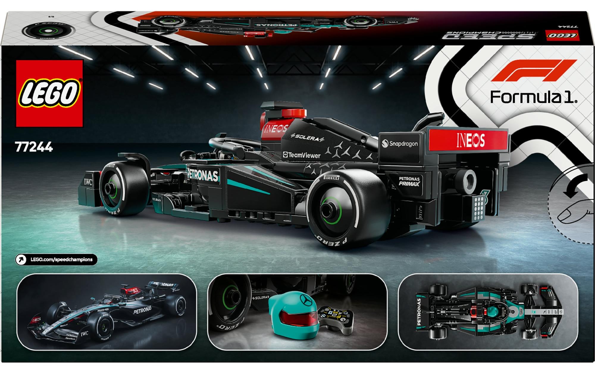 LEGO® Briques de jeu »Speed Champions Mercedes-AMG F1 W15 Rennauto 77244«