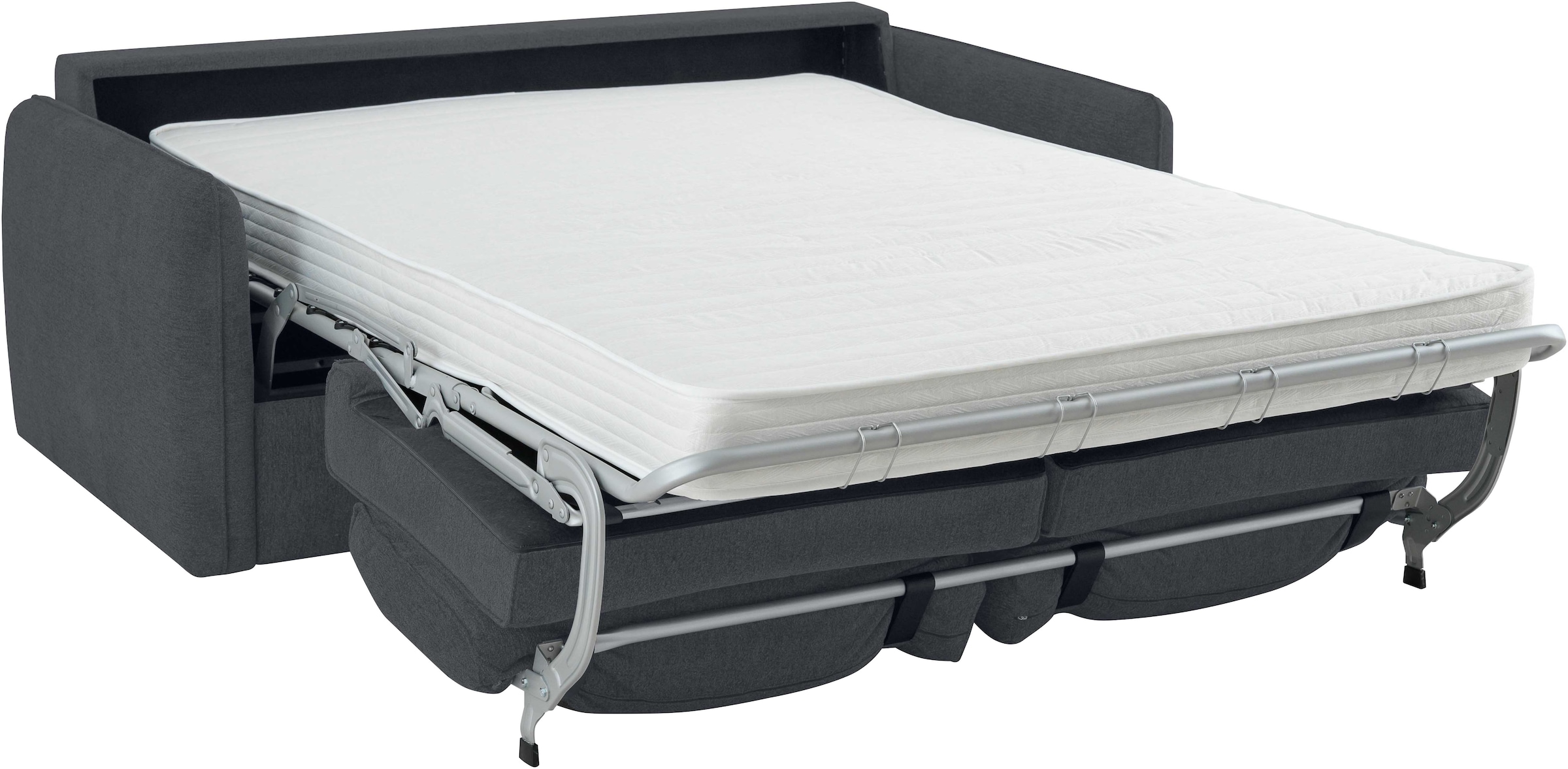 Home affaire Schlafsofa »Bergamons« 2-Sitzer, mit Dauerschlaffunktion, inkl. Federkernmatratze, Lattenrost