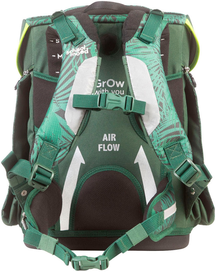 SCHOOL-MOOD® Schulranzen »Champion Maxx Pro« retroreflektierende Flächen mit LED-Patchy