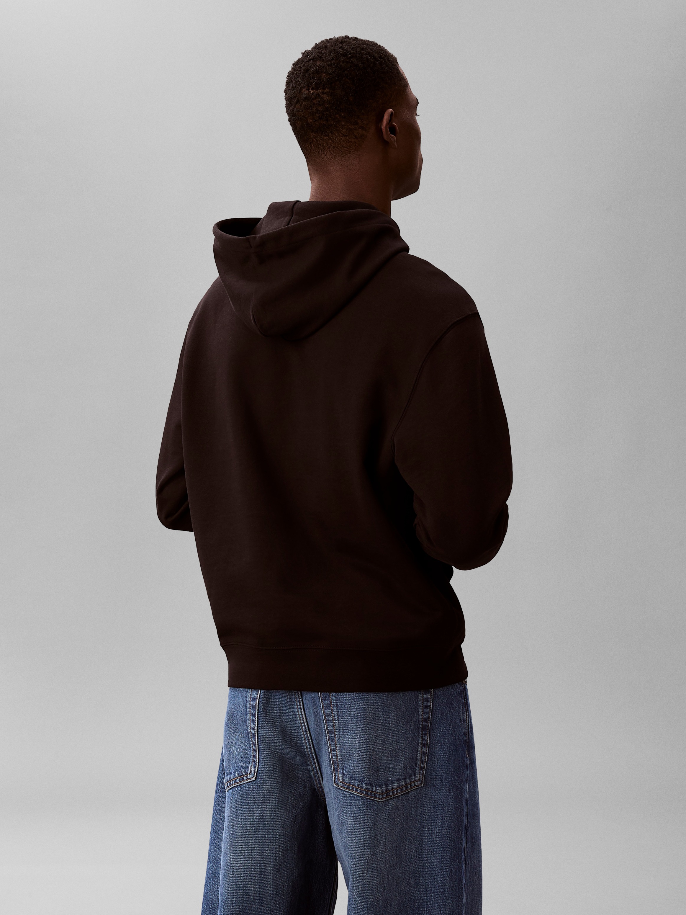 Calvin Klein Jeans Kapuzensweatshirt »LS EU 350TERRY HOODIE«, Regular fit mit Kapuze

