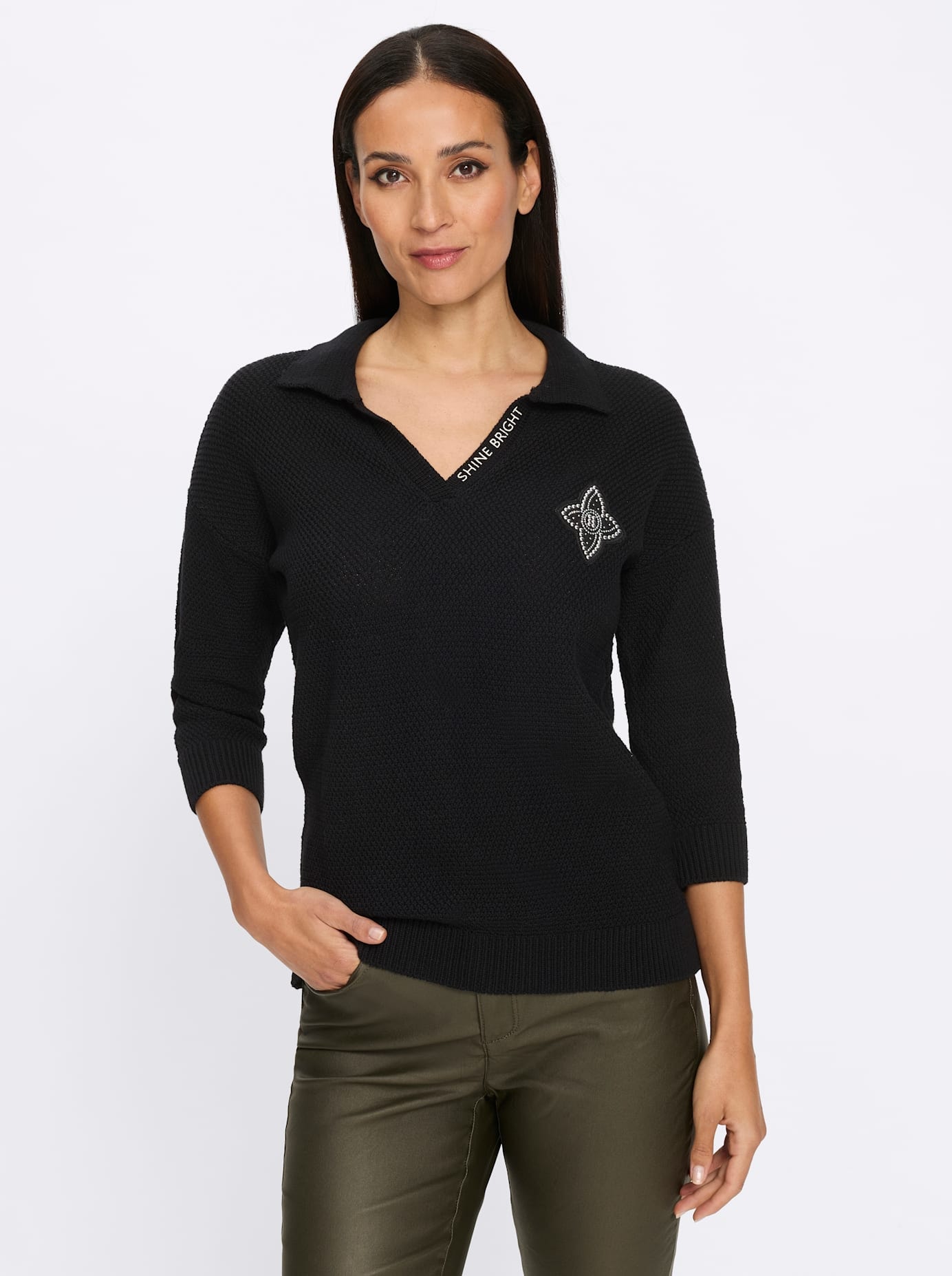 heine Pull à manches 3/4 »Pullover«