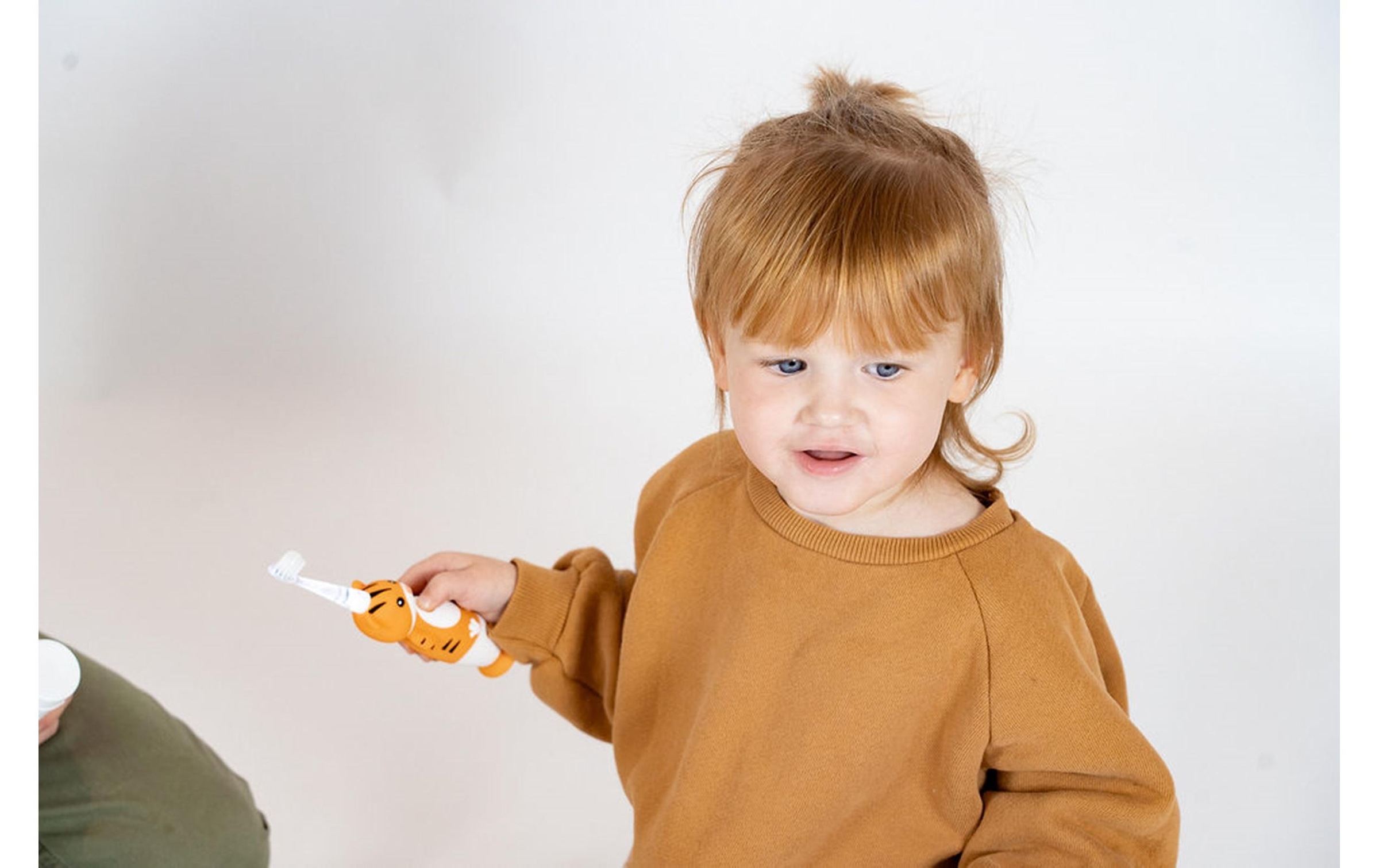   Brosse à dents électrique »brush-baby WildOne Tiger«