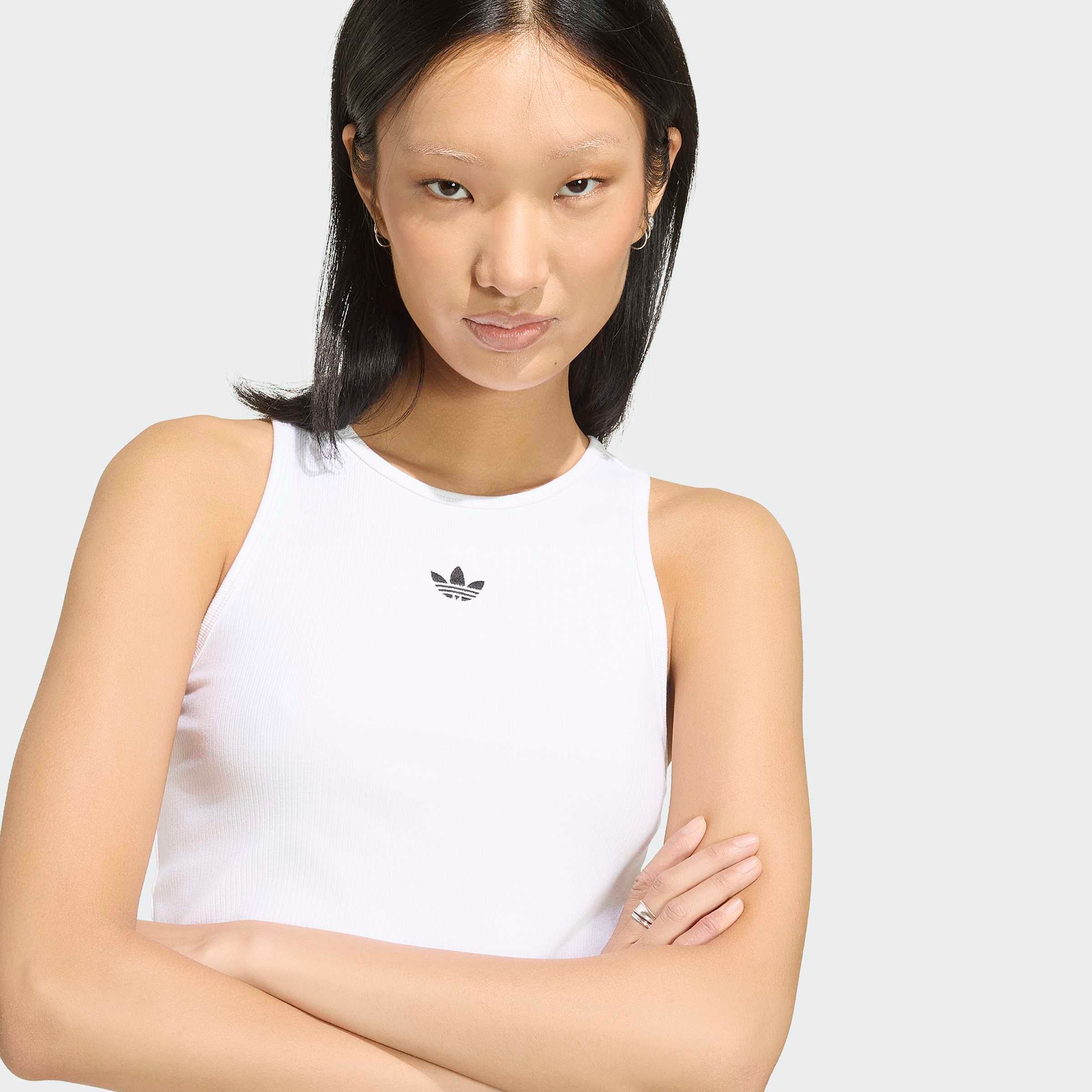 adidas Originals Tanktop »ESSENTIALS, GERIPPT«