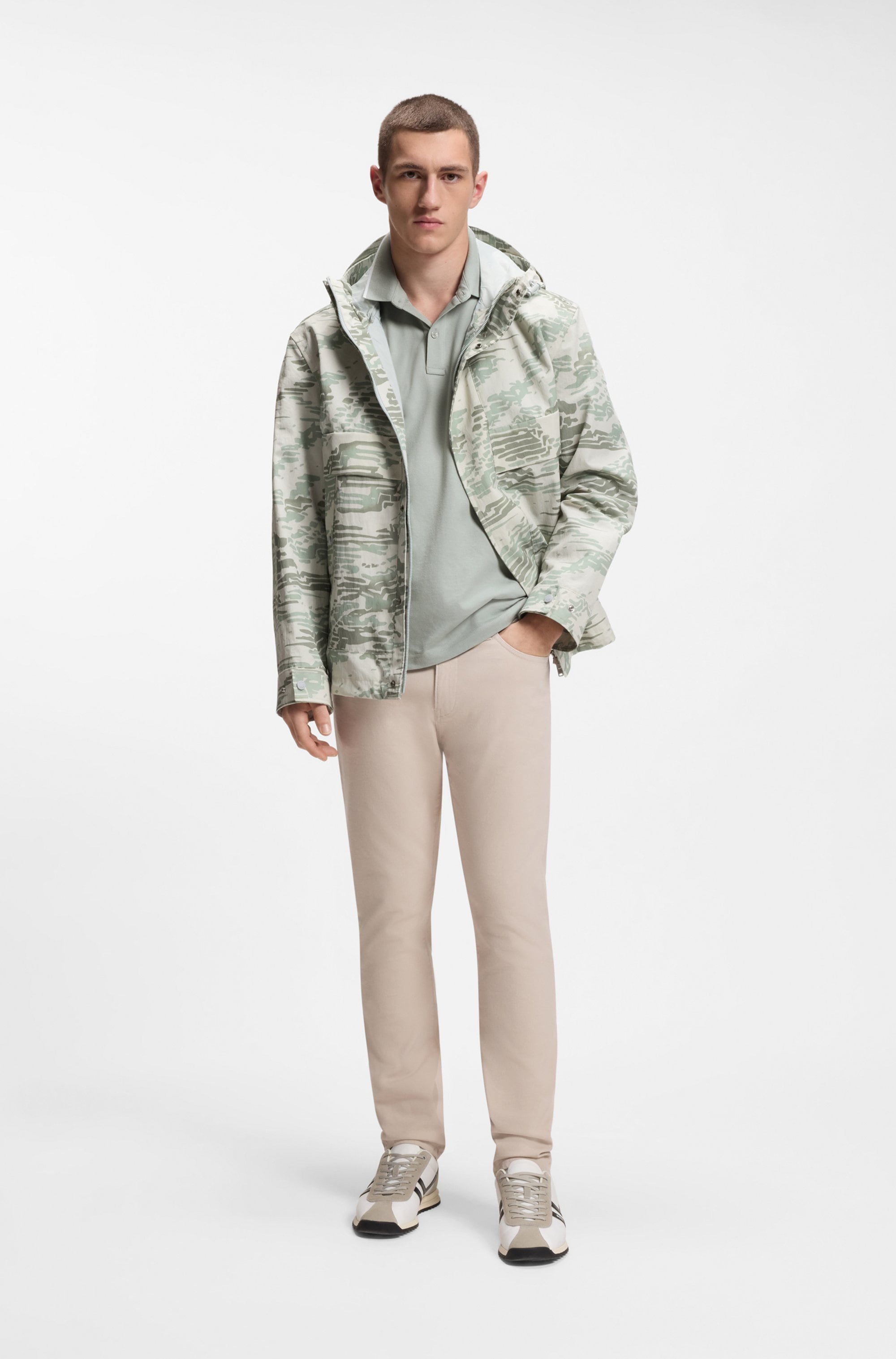 BOSS ORANGE Poloshirt »Passertip« mit BOSS Logo-Badge