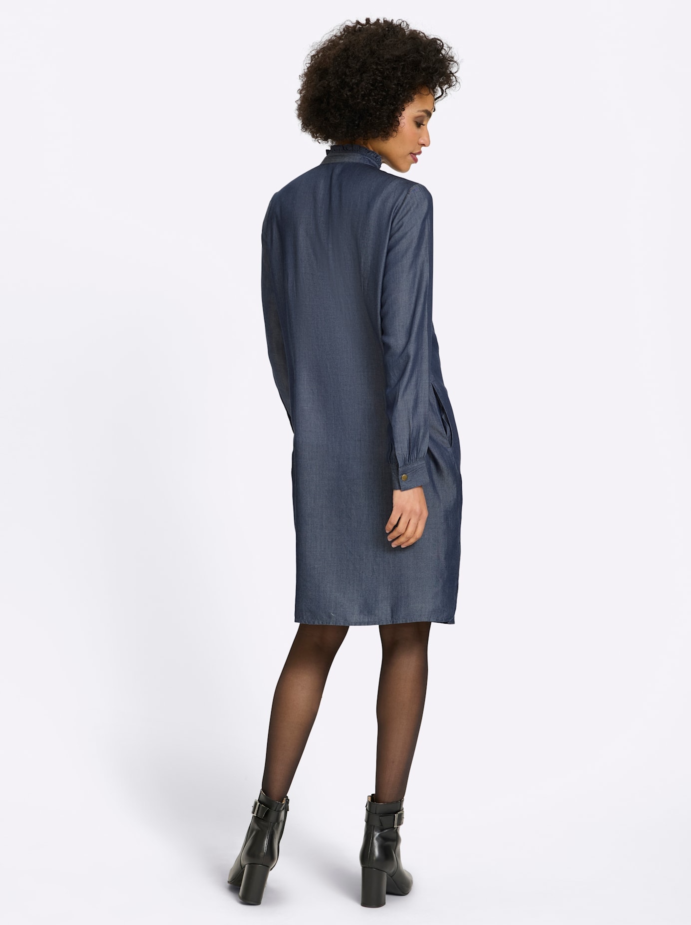 heine Robe chemisier »Kleid« Poche dans les coutures