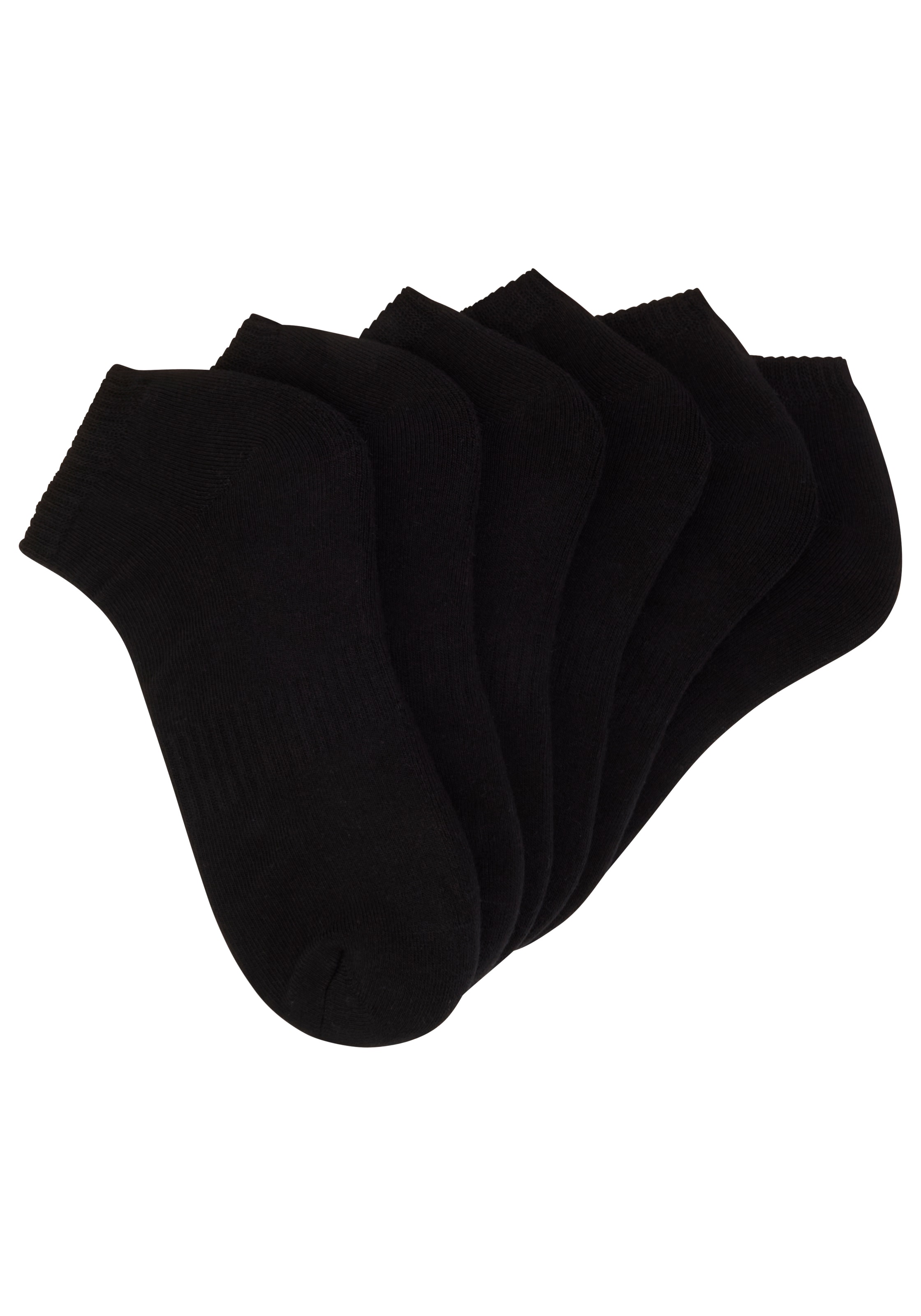 YSABEL MORA Chaussettes de sport 6 cuis tlg. Baumwollmix, elastisch, Verstärkung im Spannbereich