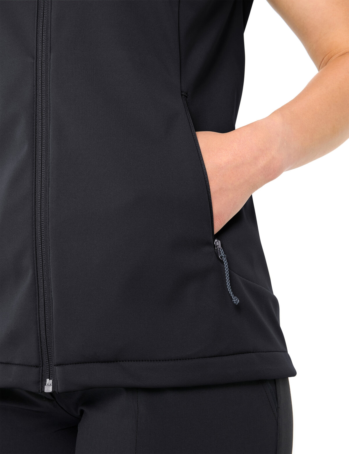 VAUDE Softshellweste »Women's Everhike Softshell Vest« windabweisend, wasserabweisende Oberfläche, wärmeisolierend