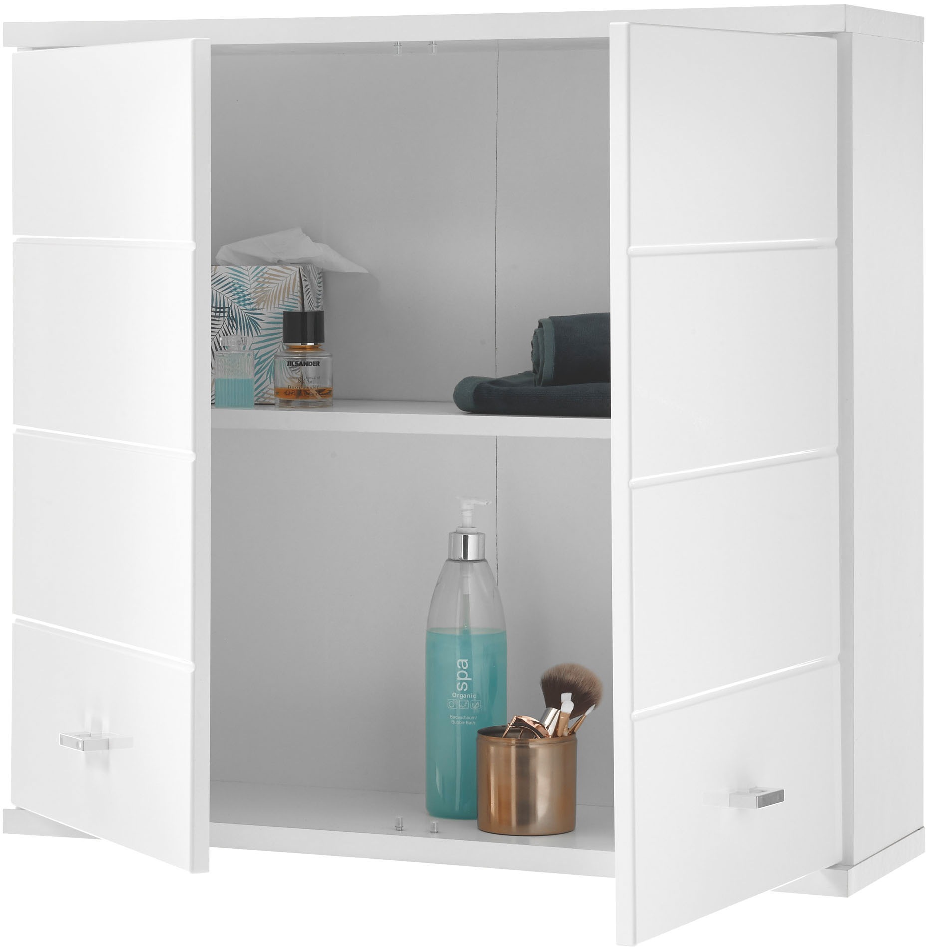 BASIC by Balculina Hängeschrank »Pool, Badezimmerschrank BxHxT 76x71x23« 1 Stk. tlg. Breite 76cm, Tür L/R montierbar