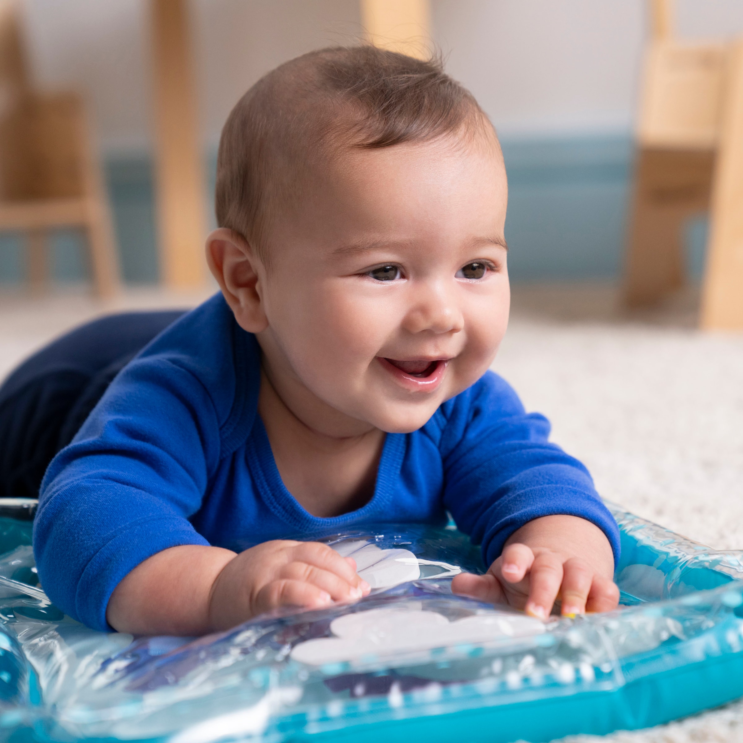 Bright Starts Spielmatte »Stitch Making Waves Tummy Time Water Mat«